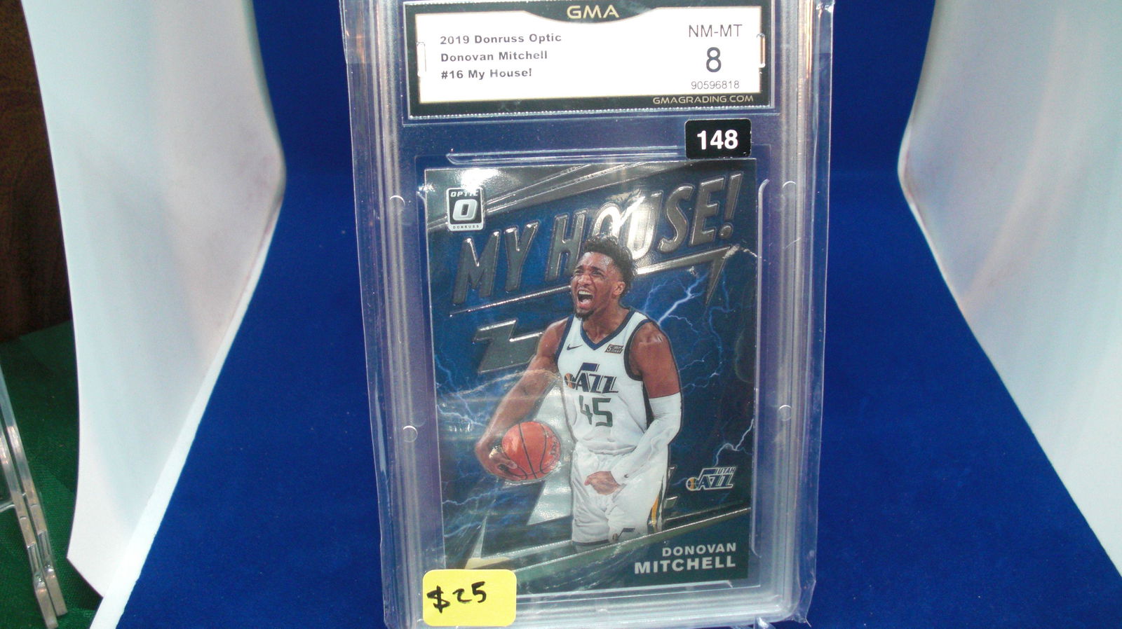 gma graded 2019 donovan mitchell my house mint 8 (1 of 1)