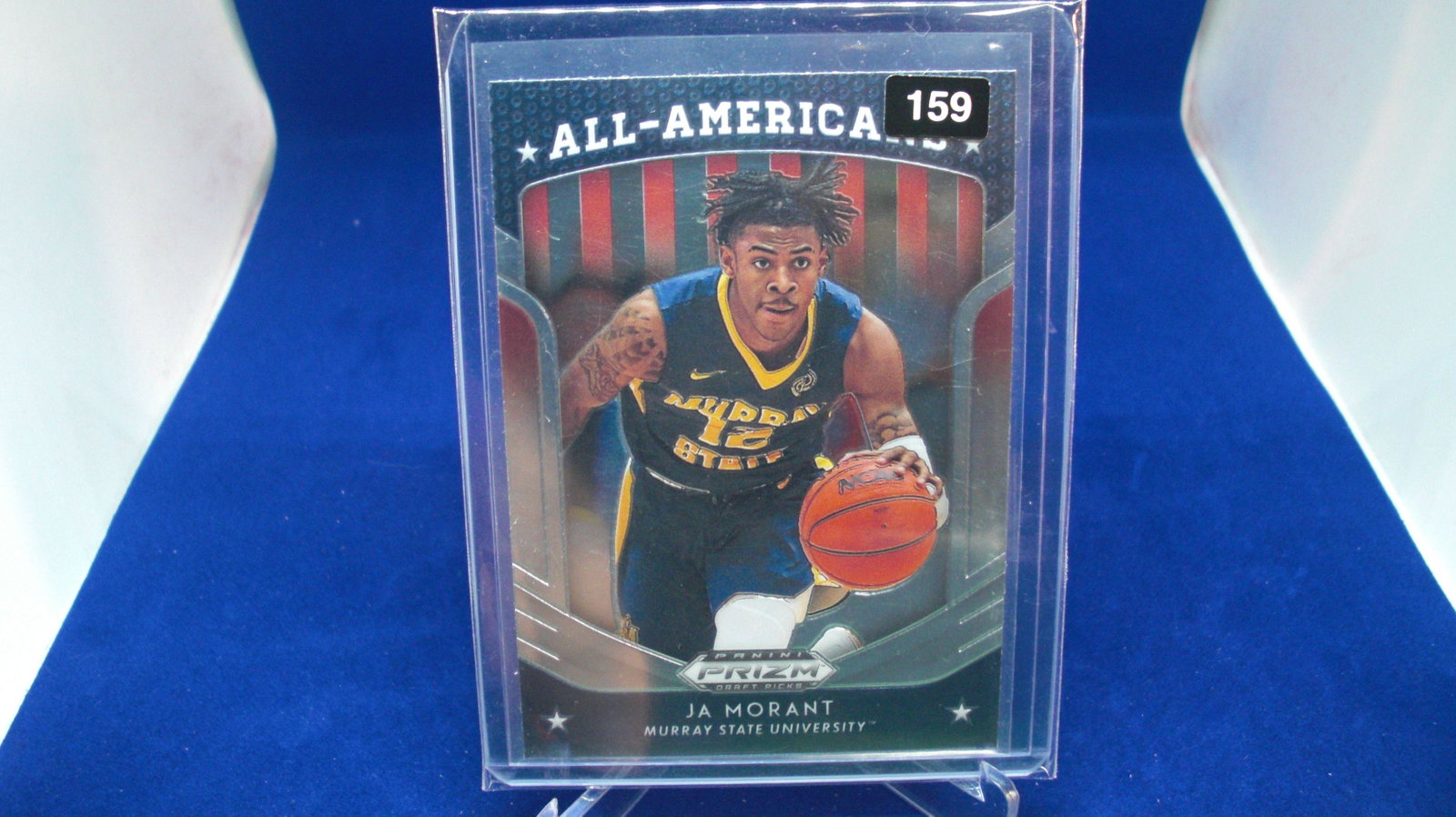 ja morant prizm all american: in top loader