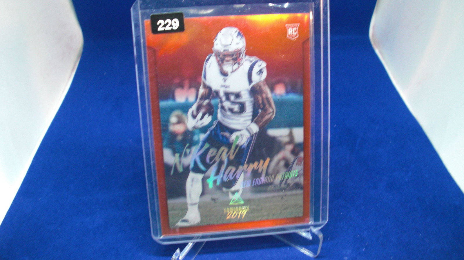 n'keal harry rookie red #78/99: in top loader