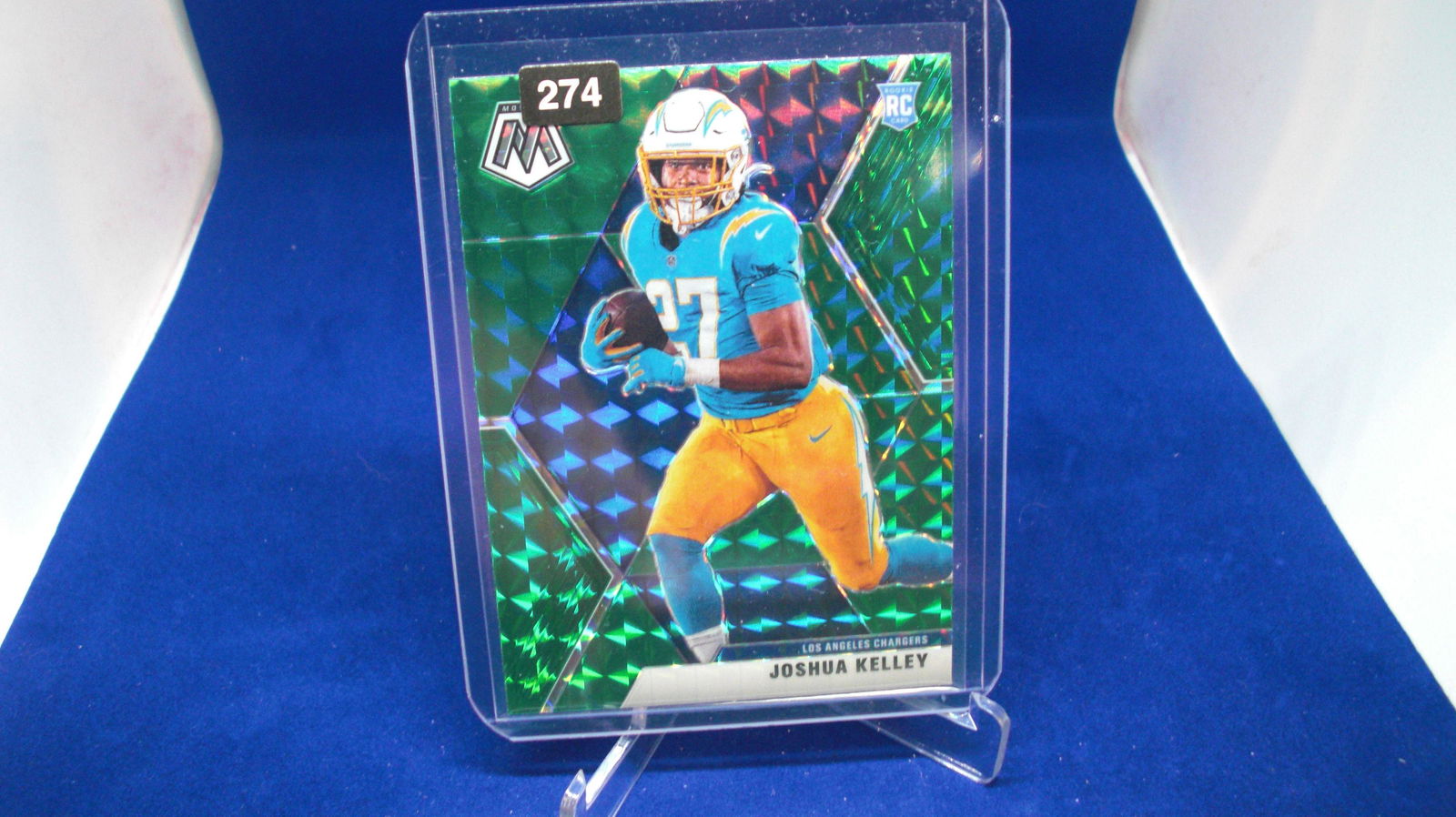 joshua kelley rookie green mosaic (1 of 1)