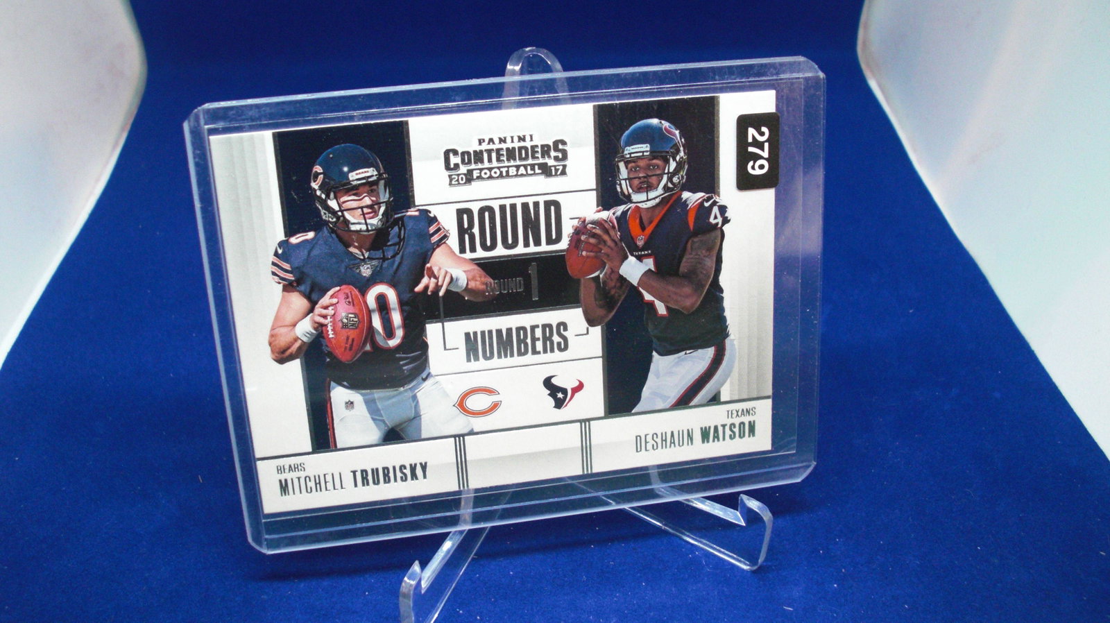 mithcell trubisky and deshaun watson: in top loader