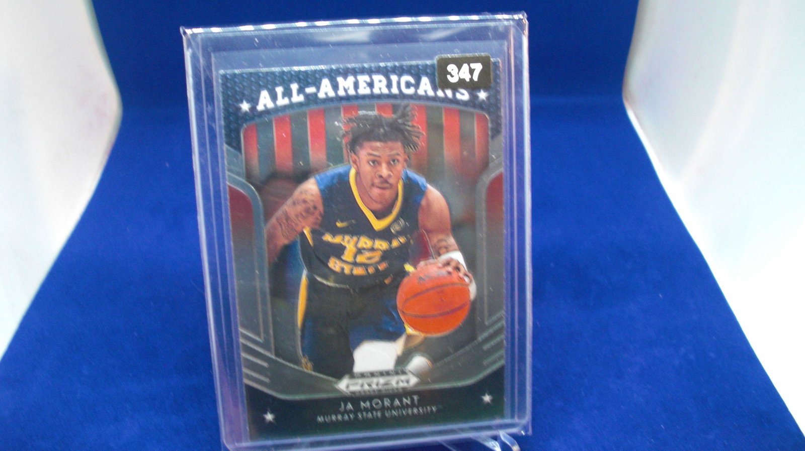 ja morant prizm all american: in top loader
