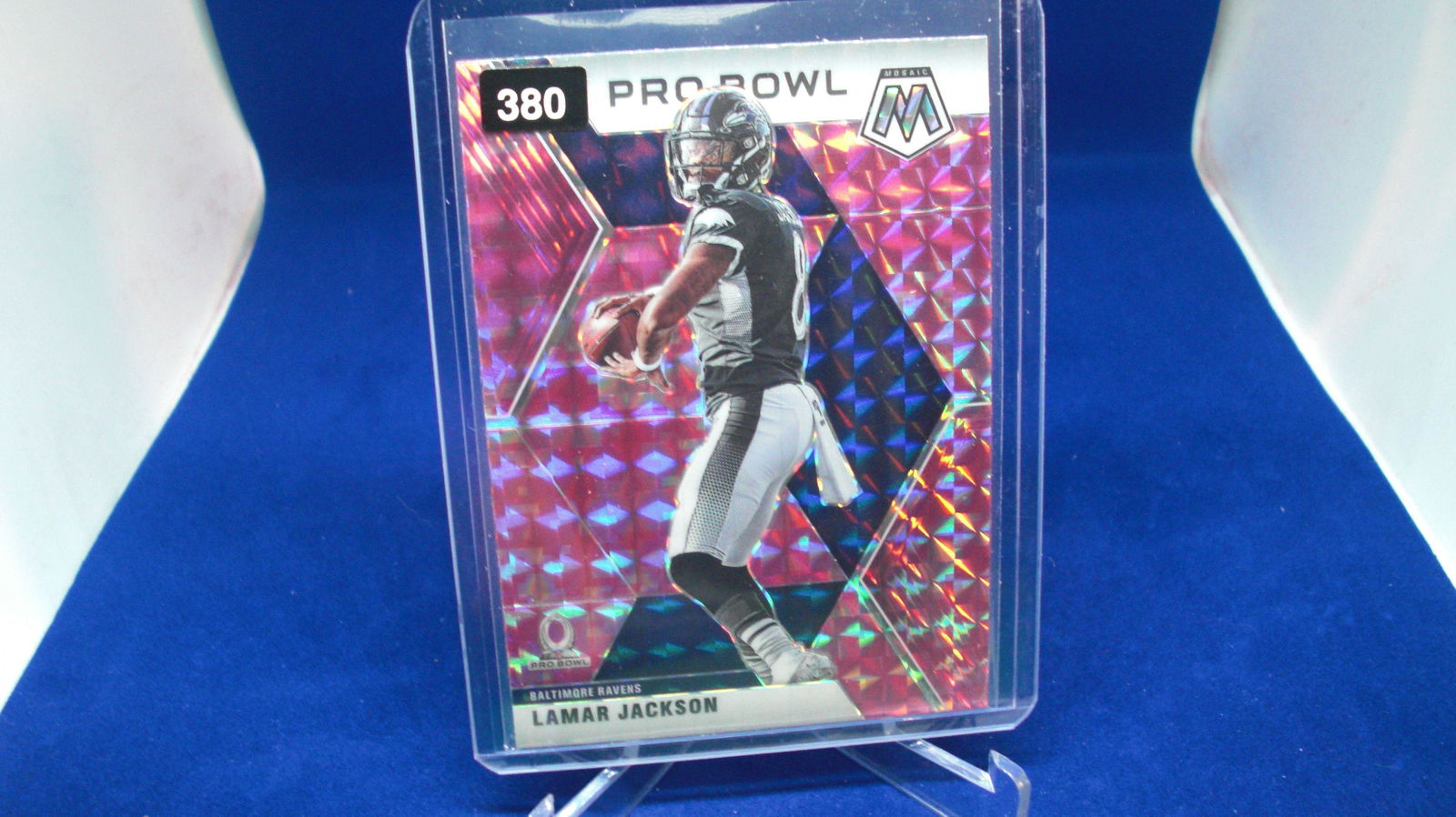 lamar jackson pink mosaic (1 of 1)