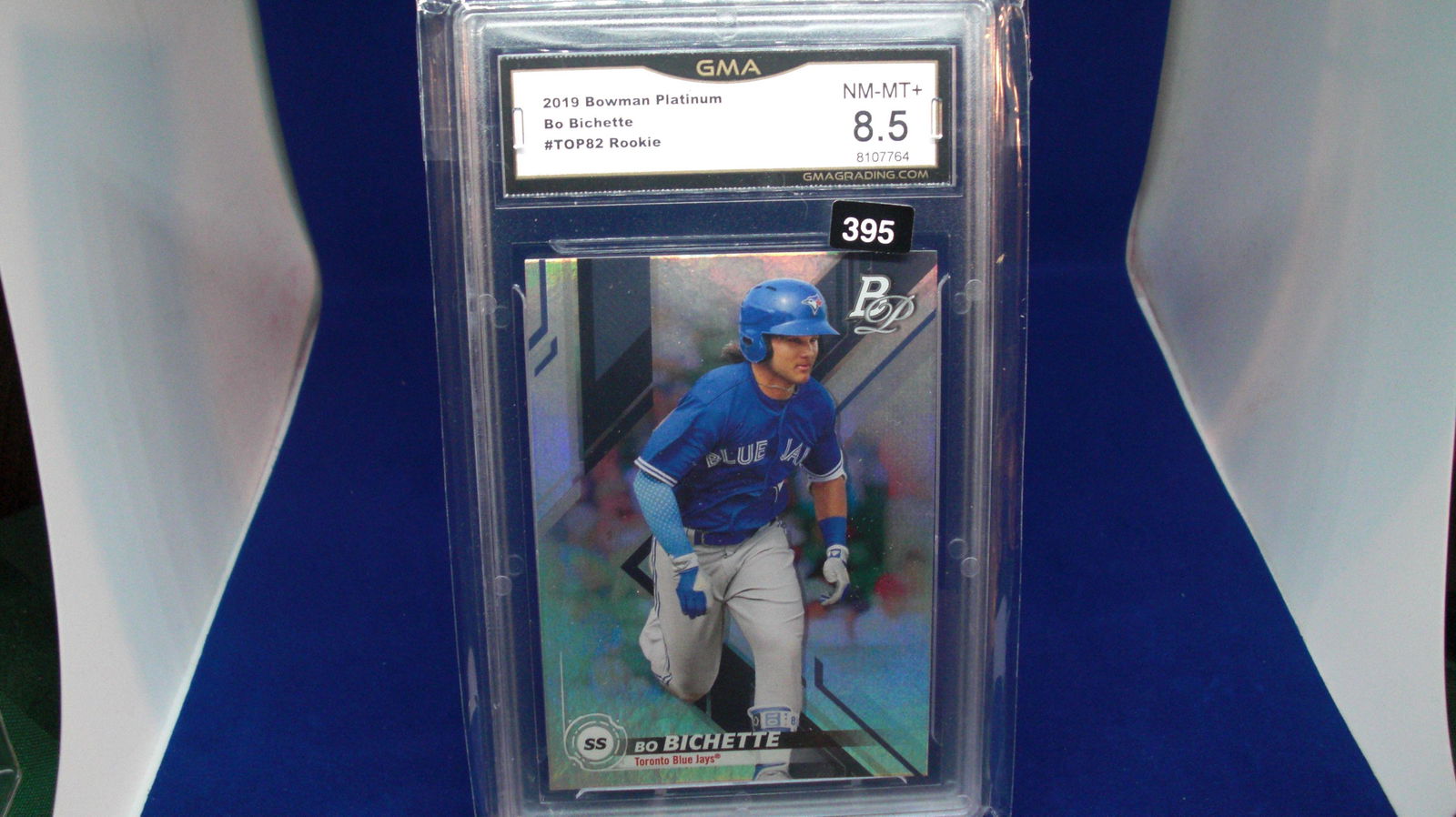 gma graded 2019 bo bichette rookie mint 8.5 (1 of 1)