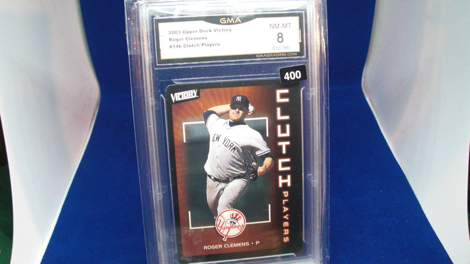 gma graded 2003 roger clemens mint 8 (1 of 1)