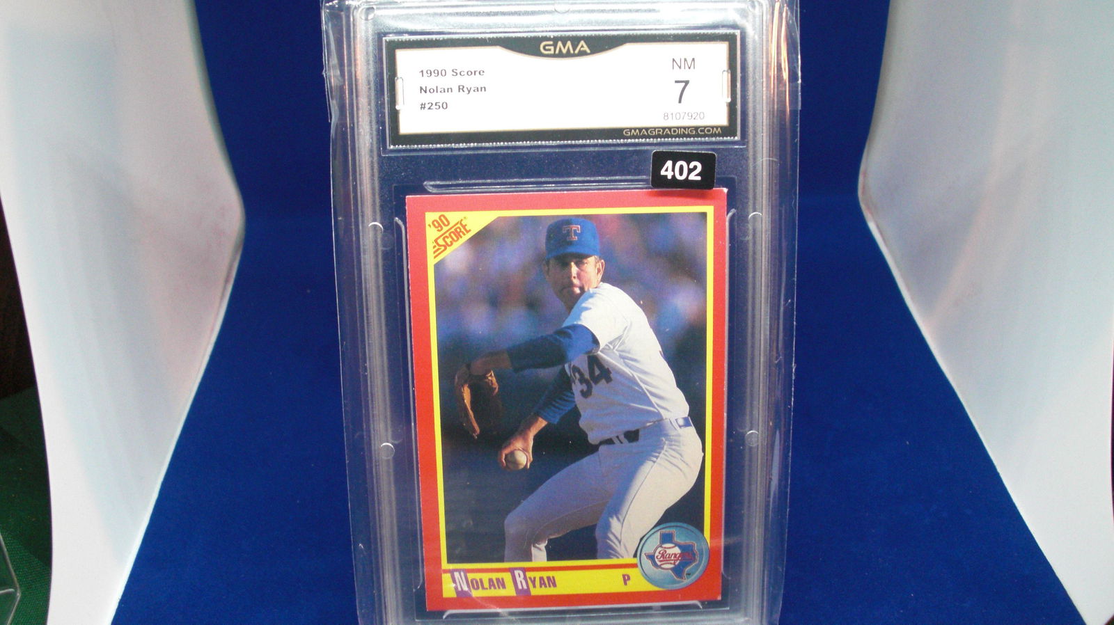 gma graded 1990 nolan ryan mint 7 (1 of 1)
