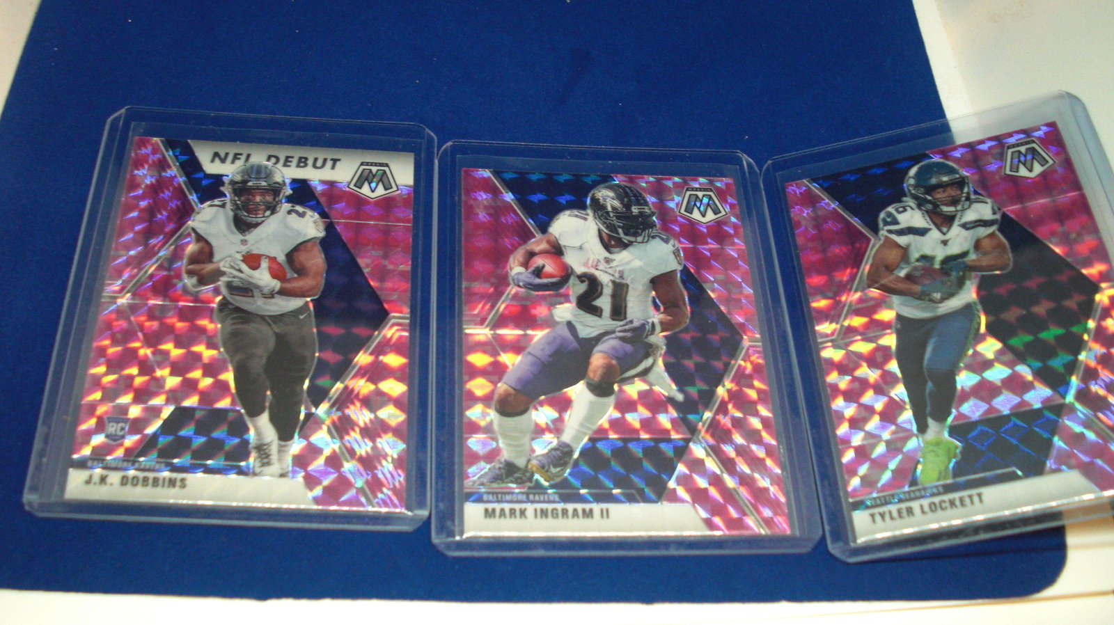 pink tyler locket,mark ingram,j.k dobins: in top loader