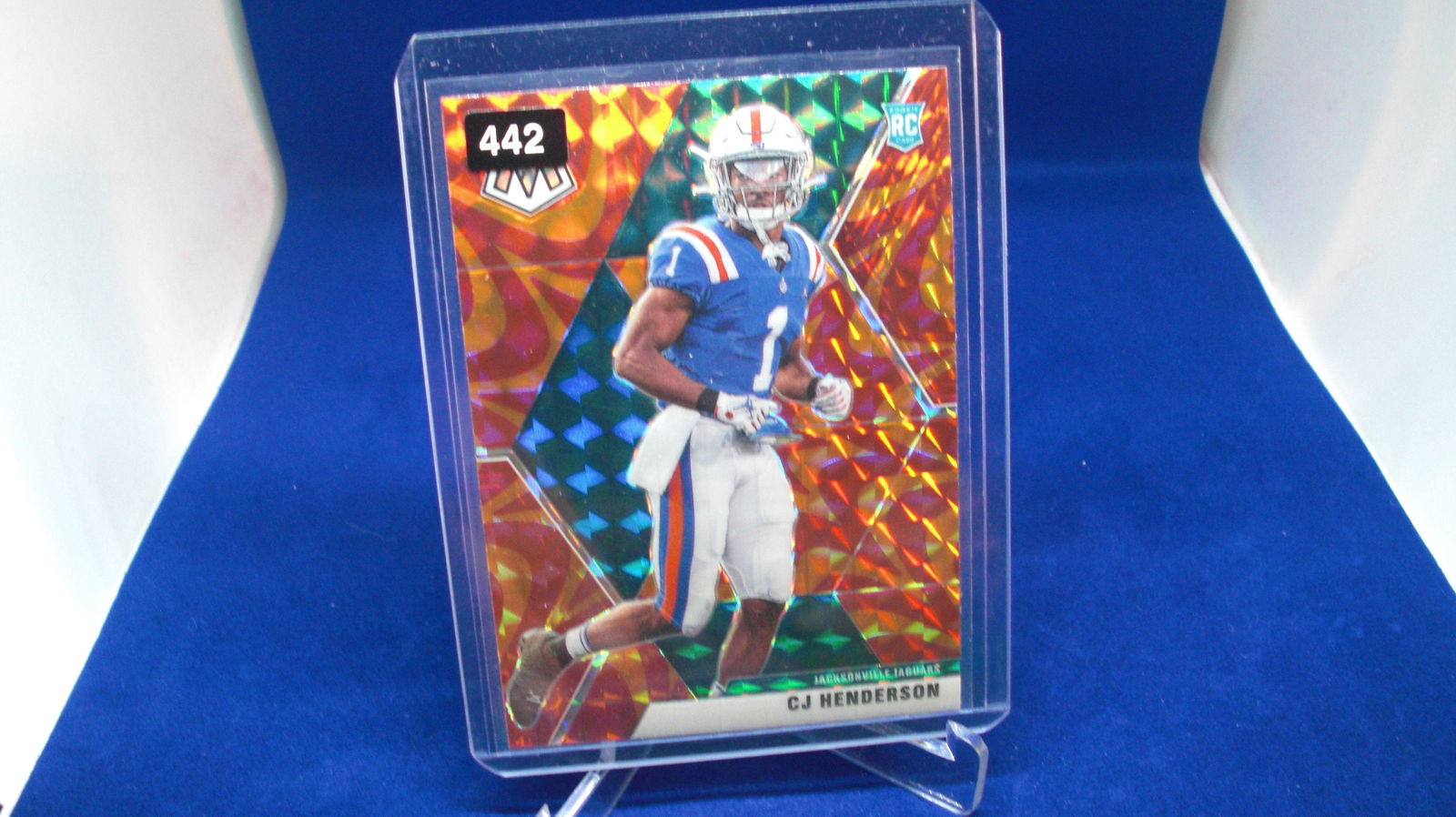 cj henderson orange rookie mosaic (1 of 1)