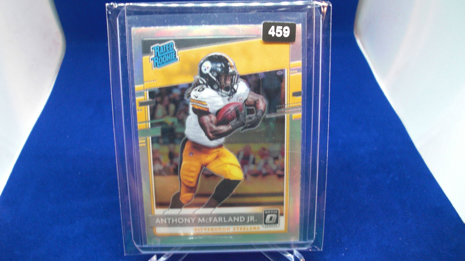 anthony mcfarland jr rated rookie optic: in top loader