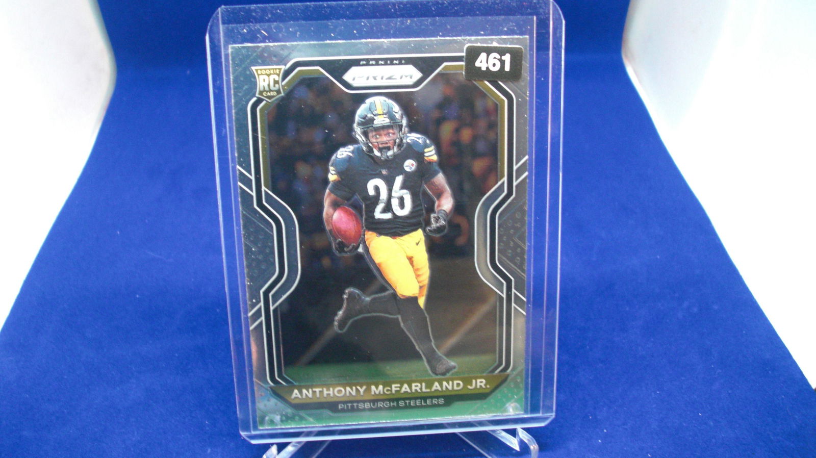 anthony mcfarland jr rookie prizm (1 of 1)