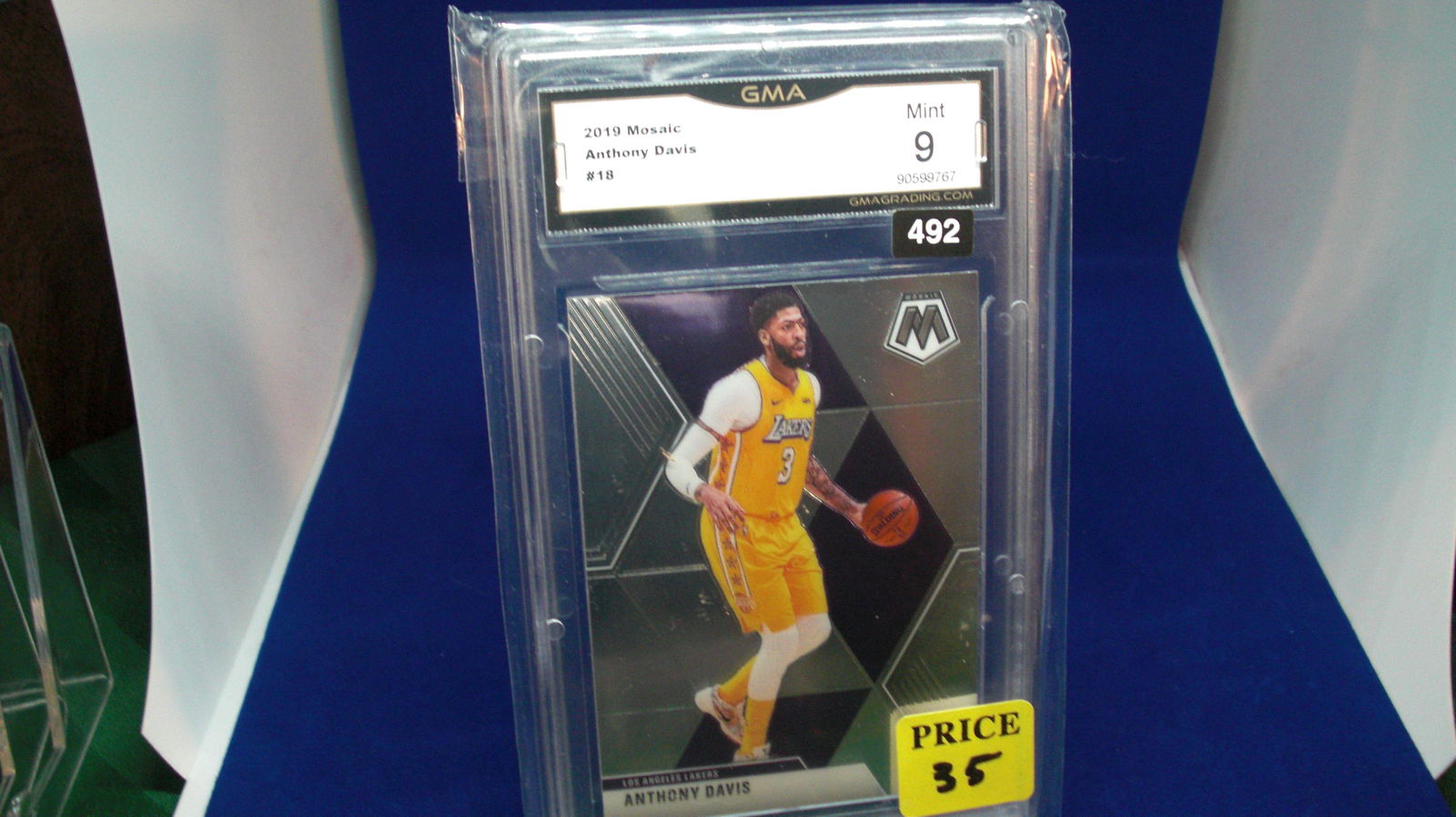 gma graded 2019 mosaic anthony davis mint 9 (1 of 1)