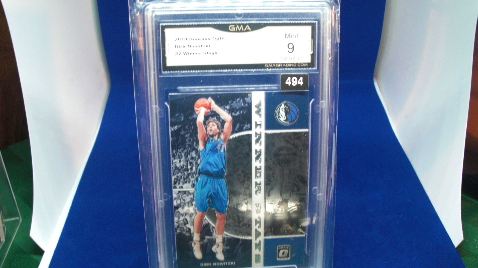 gma graded 2019 dirk nowitzki winner stays mint 9 (1 of 1)