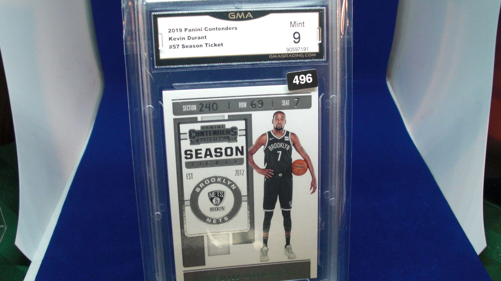 gma graded 2019 kevin durant mint 9 (1 of 1)