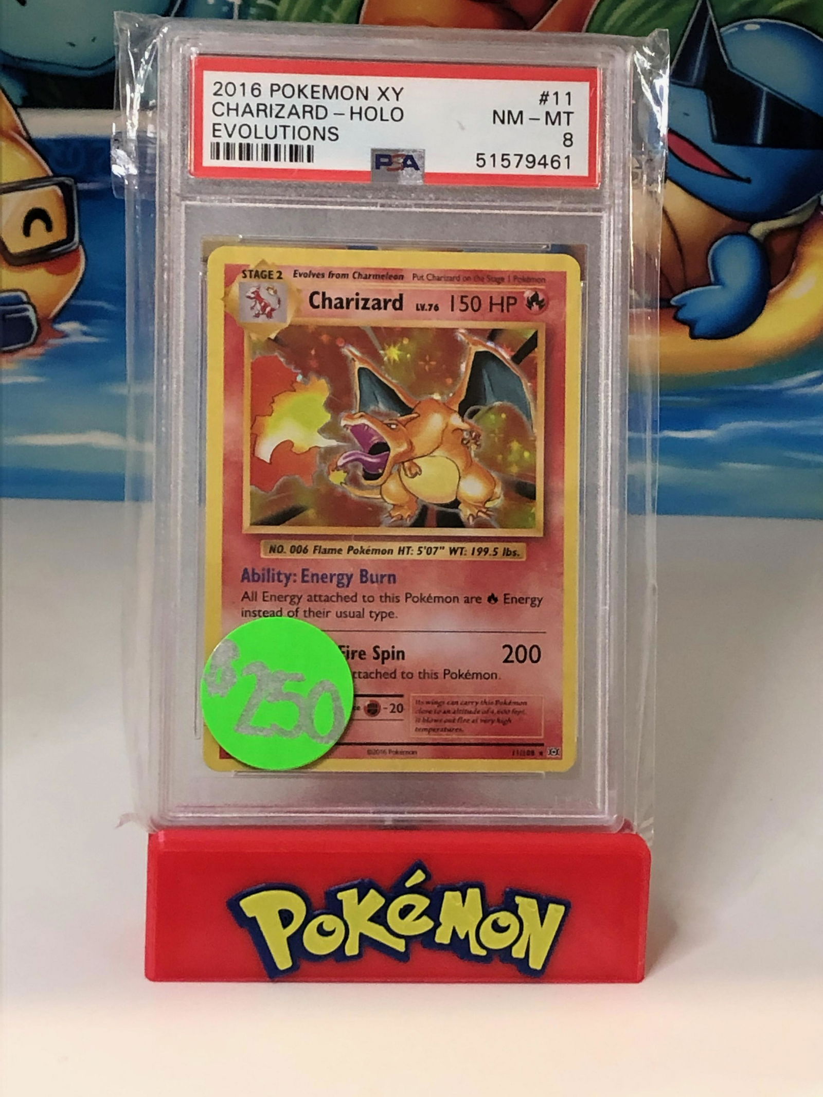 Charizard Holo PSA 8 (1 of 1)
