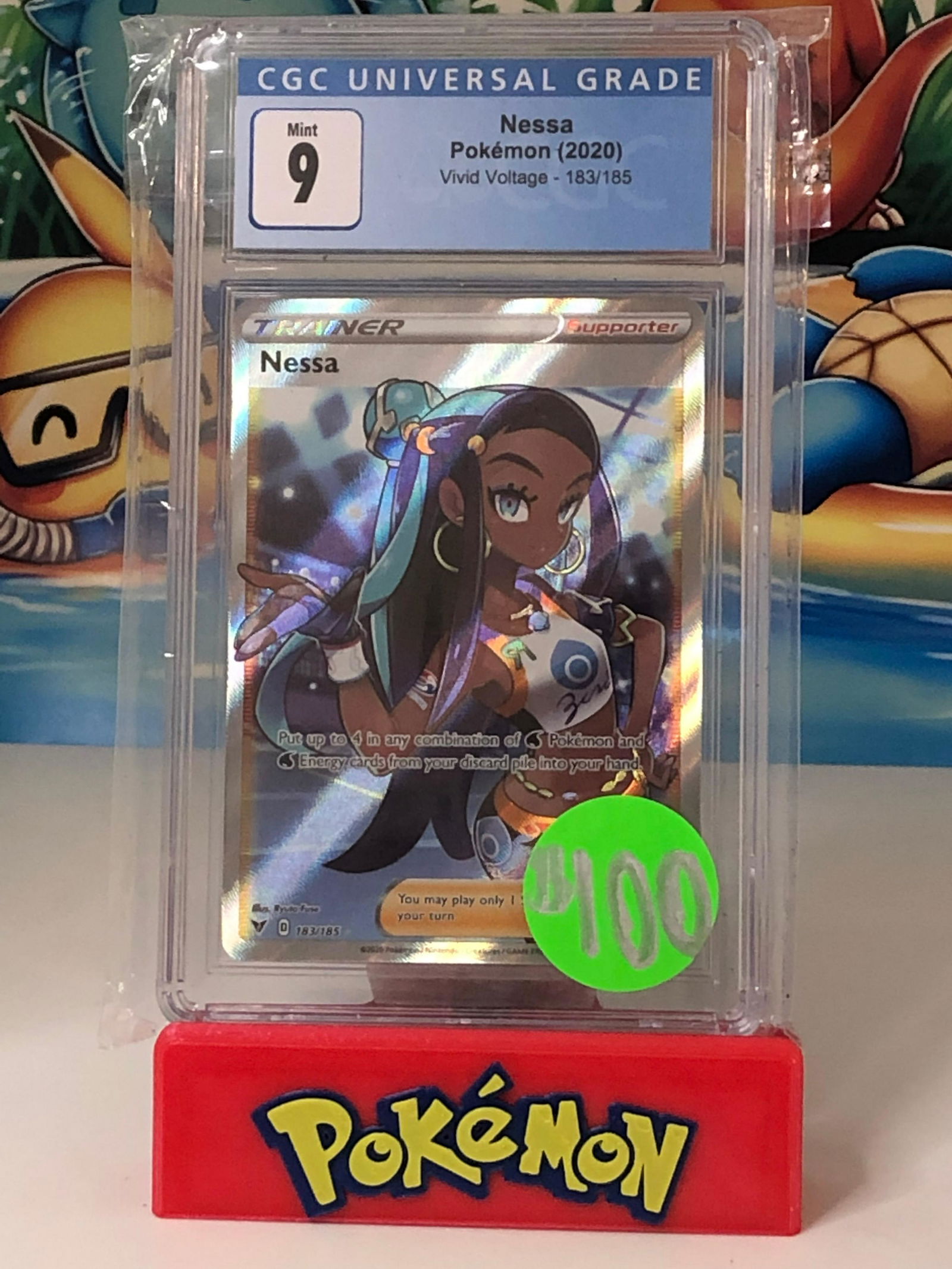 Nessa Full Art CGC 9 (1 of 1)
