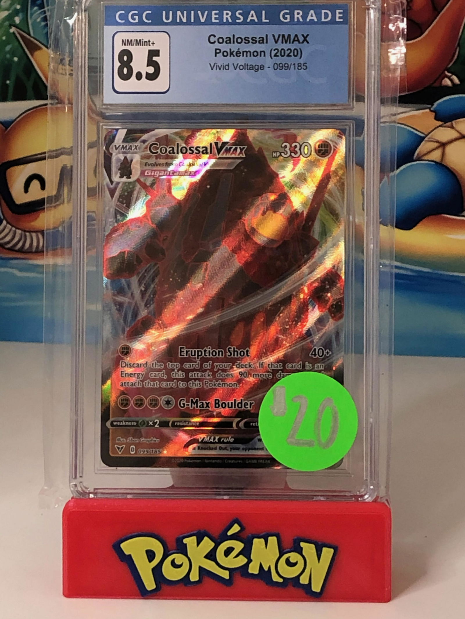 Coalossal VMAX CGC 8.5 (1 of 1)