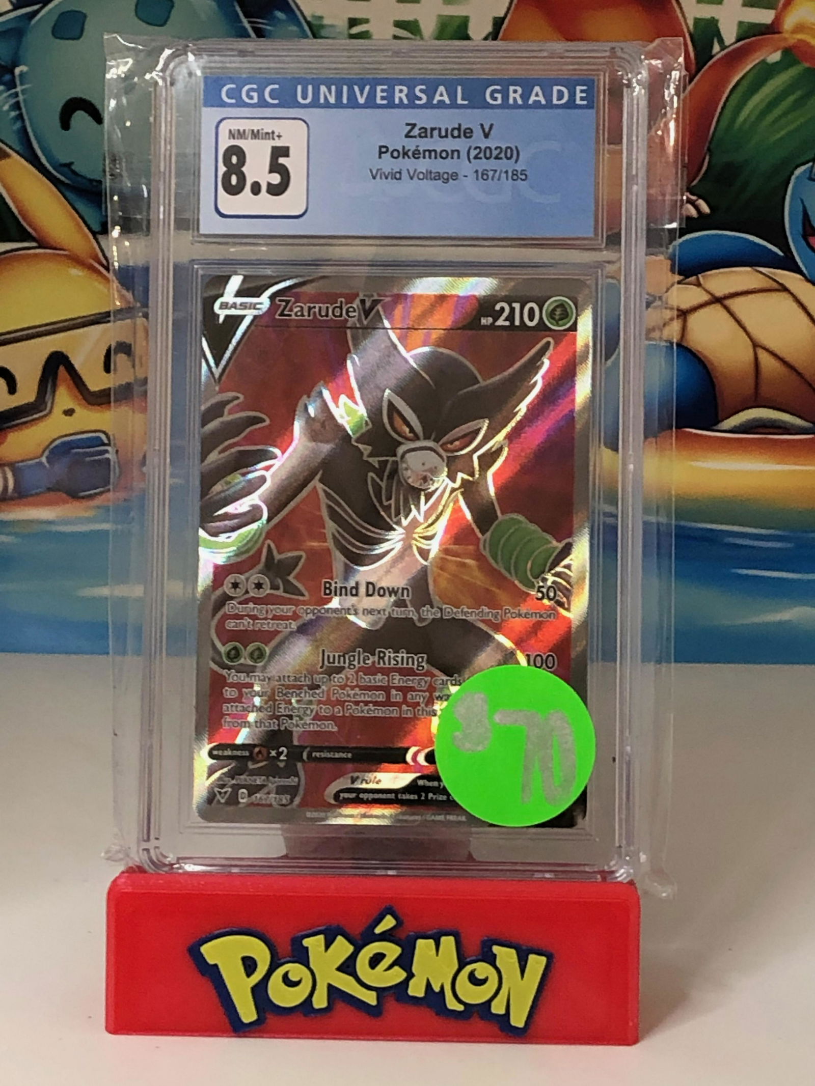 Zardude V Full Art CGC 8.5 (1 of 1)