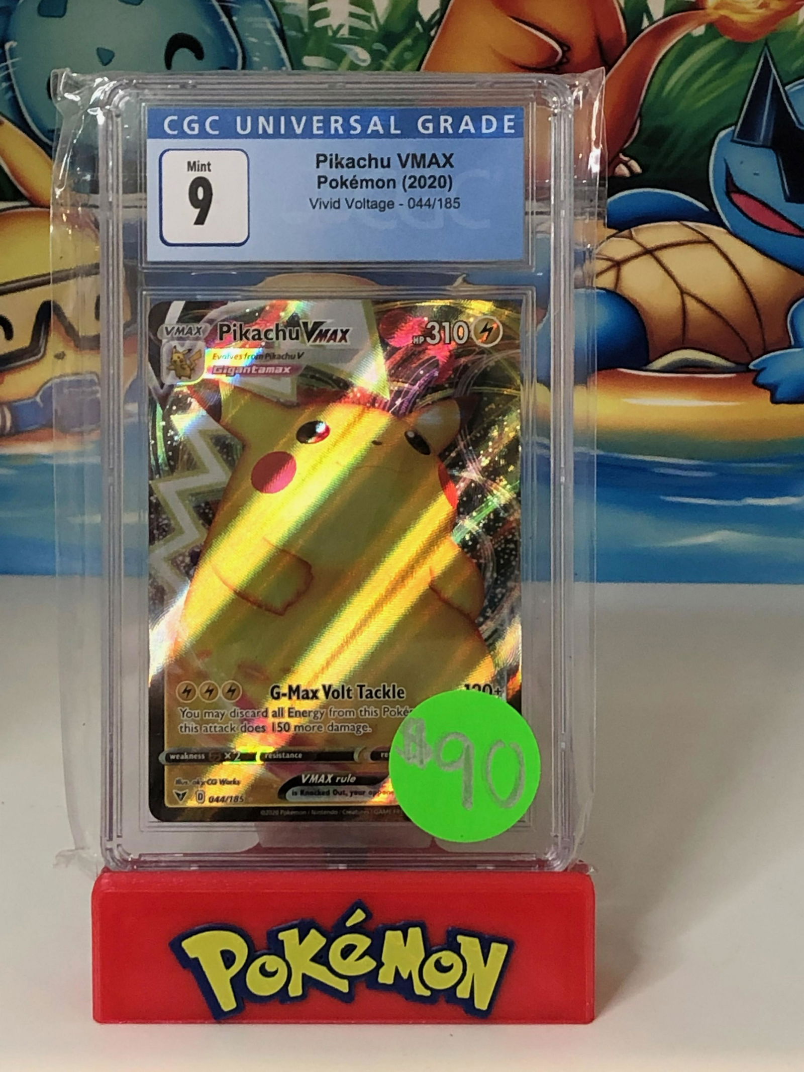 Pikachu VMAX CGC 9 (1 of 1)
