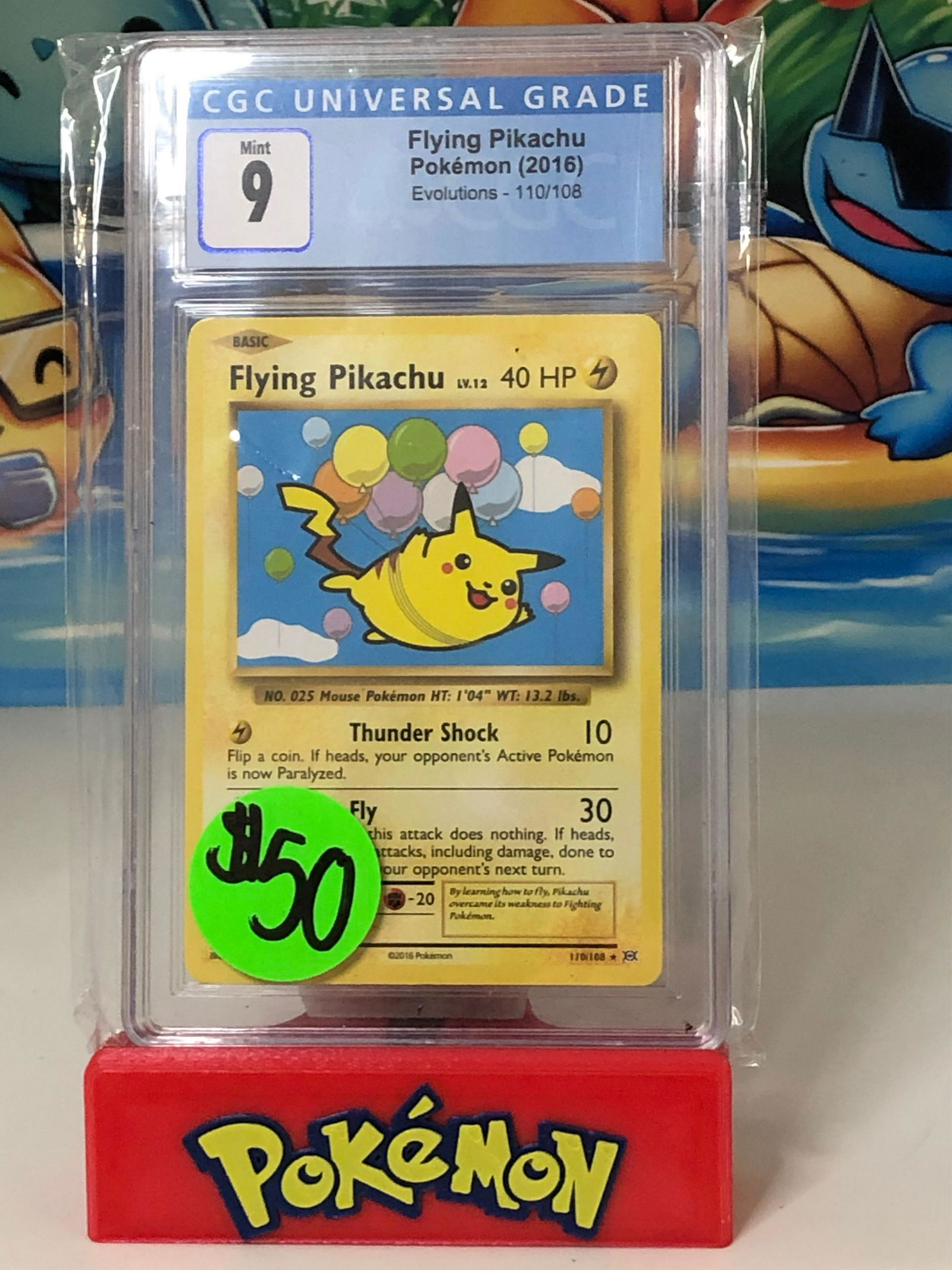 Flying Pikachu CGC 9 (1 of 1)