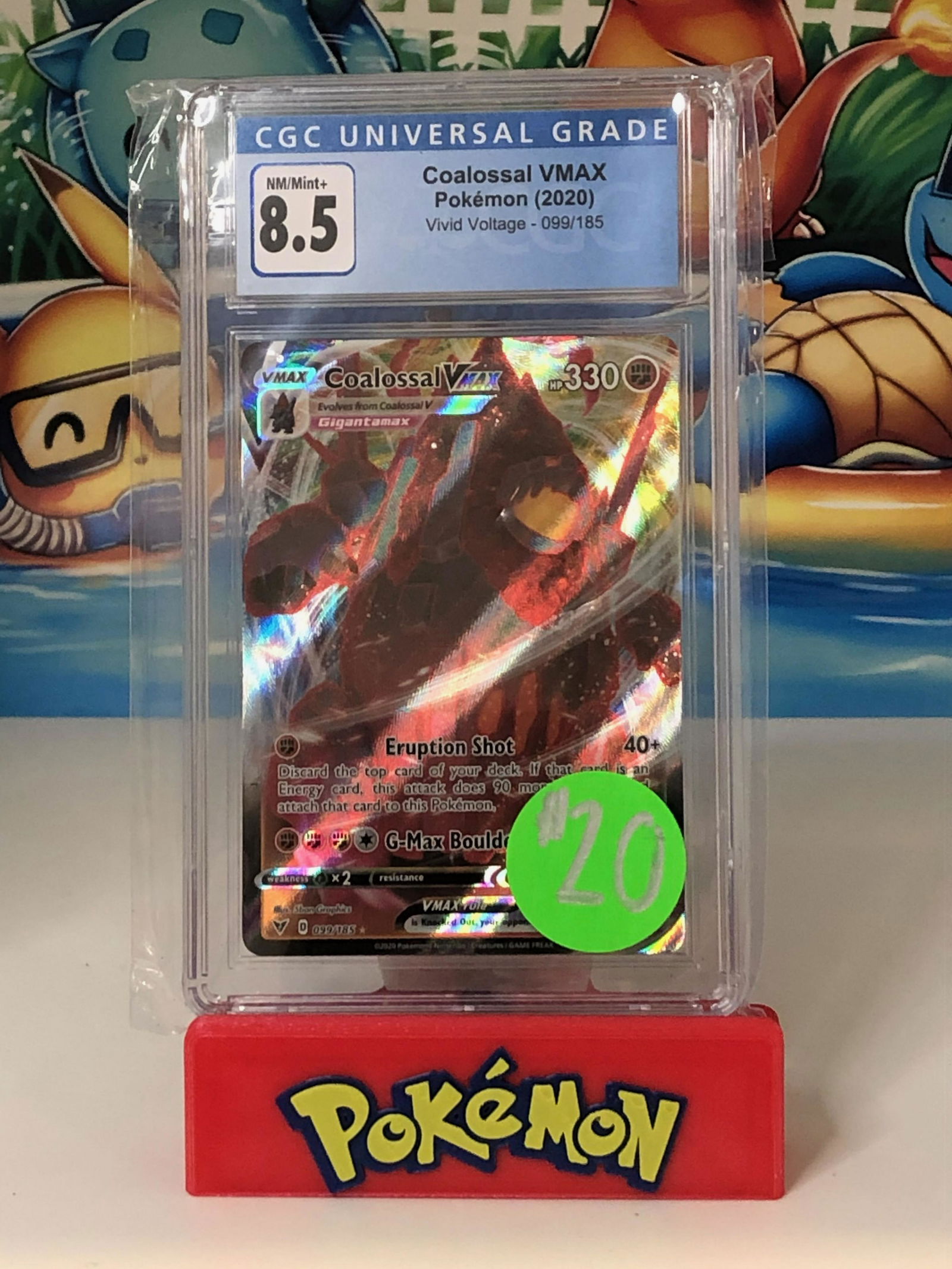 Coalossal VMAX CGC 8.5 (1 of 1)