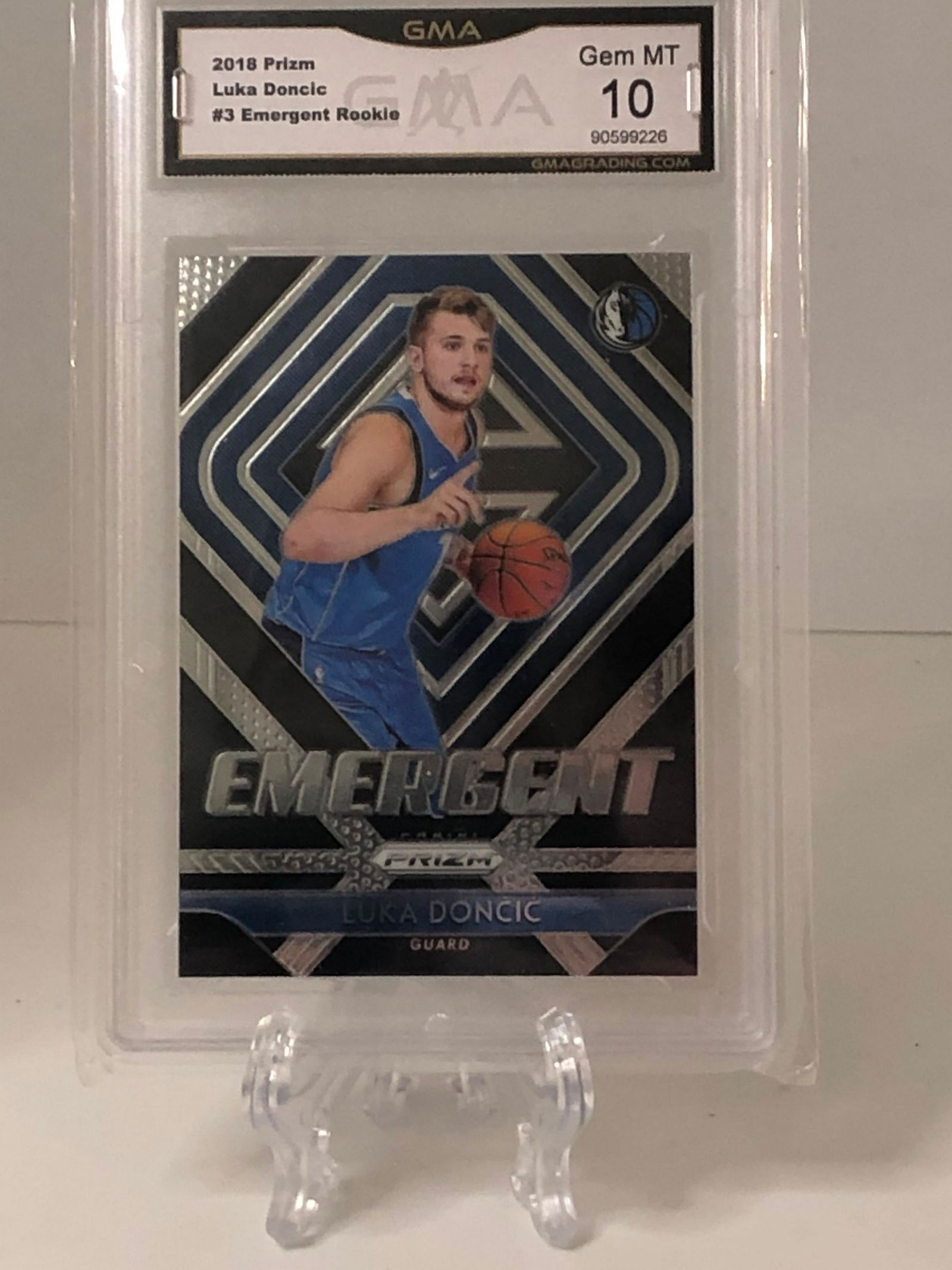 Luka Doncic Emergent Rookie GMA 10 (1 of 1)