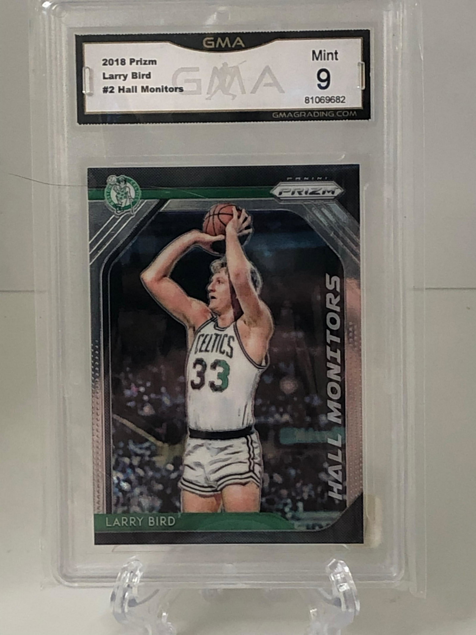 Larry Bird Hall Monitors Prizm GMA 9: Larry Bird Hall Monitors Prizm GMA 9