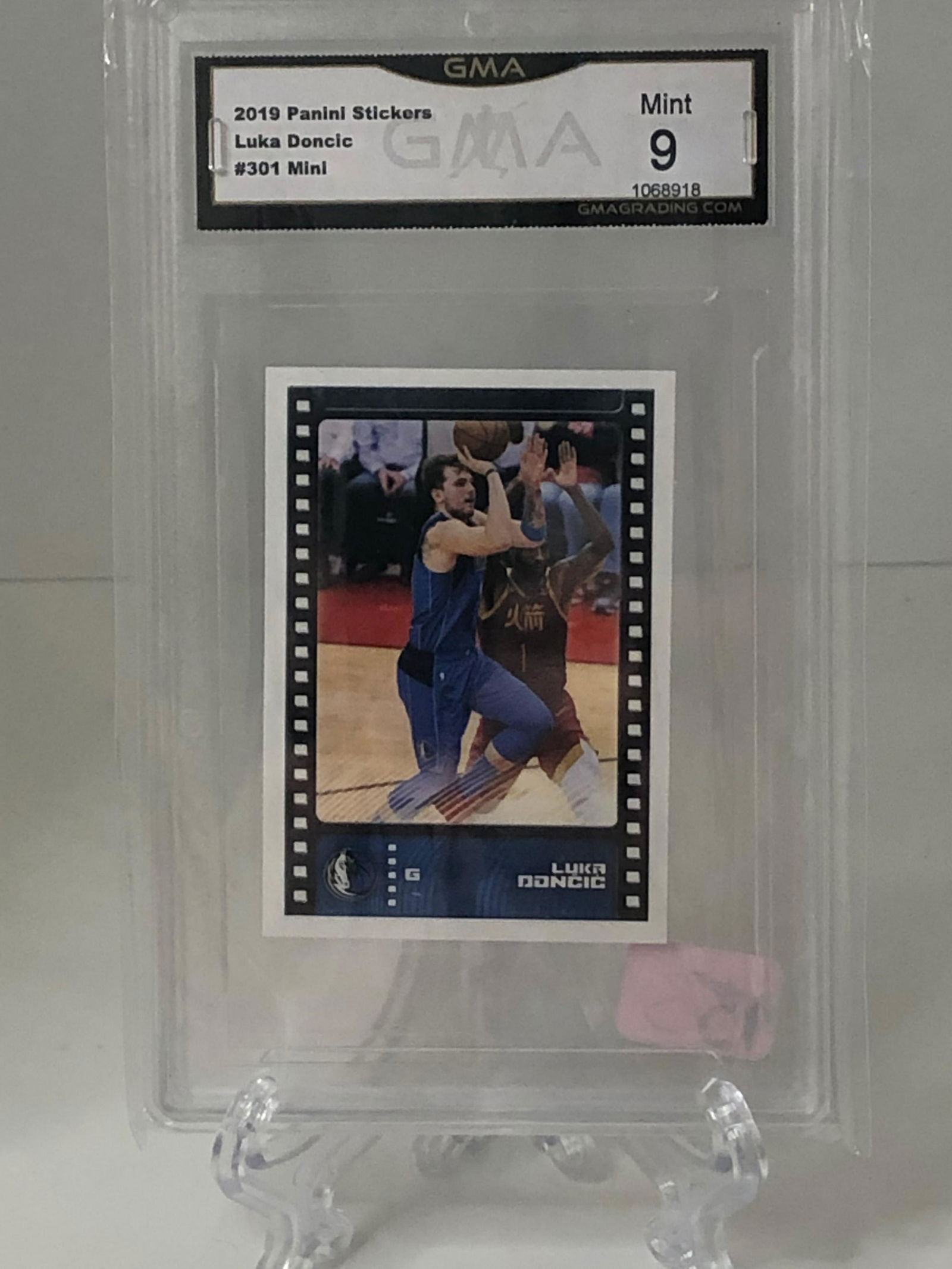 Luka Doncic Panini Mini GMA 9 (1 of 1)