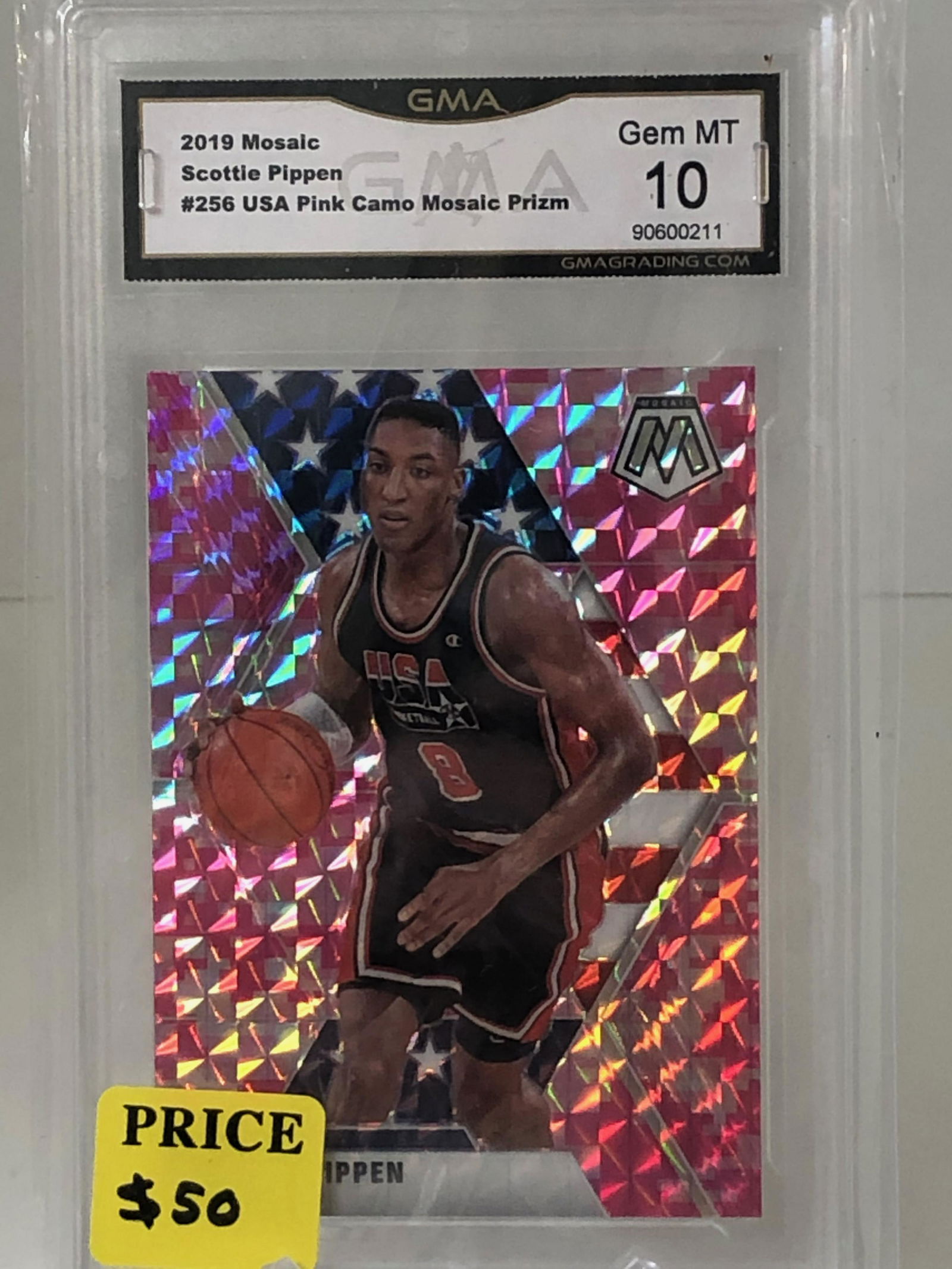 Scottie Pippen Pink Mosaic GMA 10 (1 of 1)