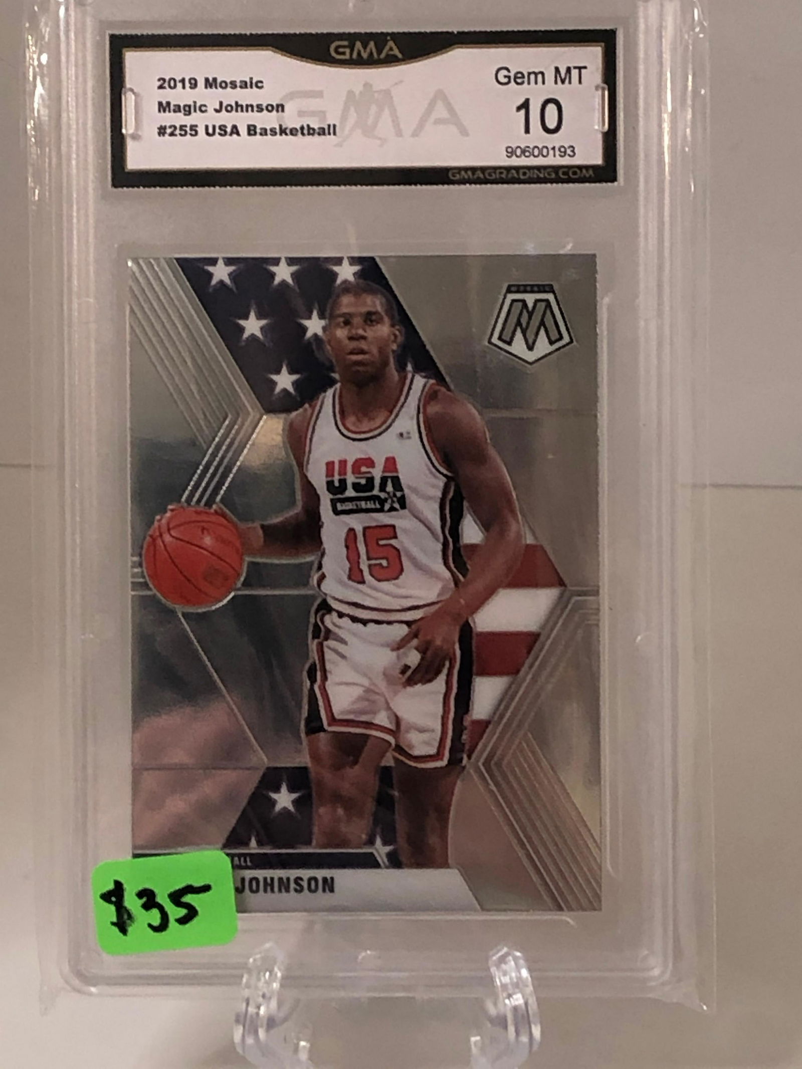 Magic Johnson USA Basketball Mosaic GMA 10 (1 of 1)