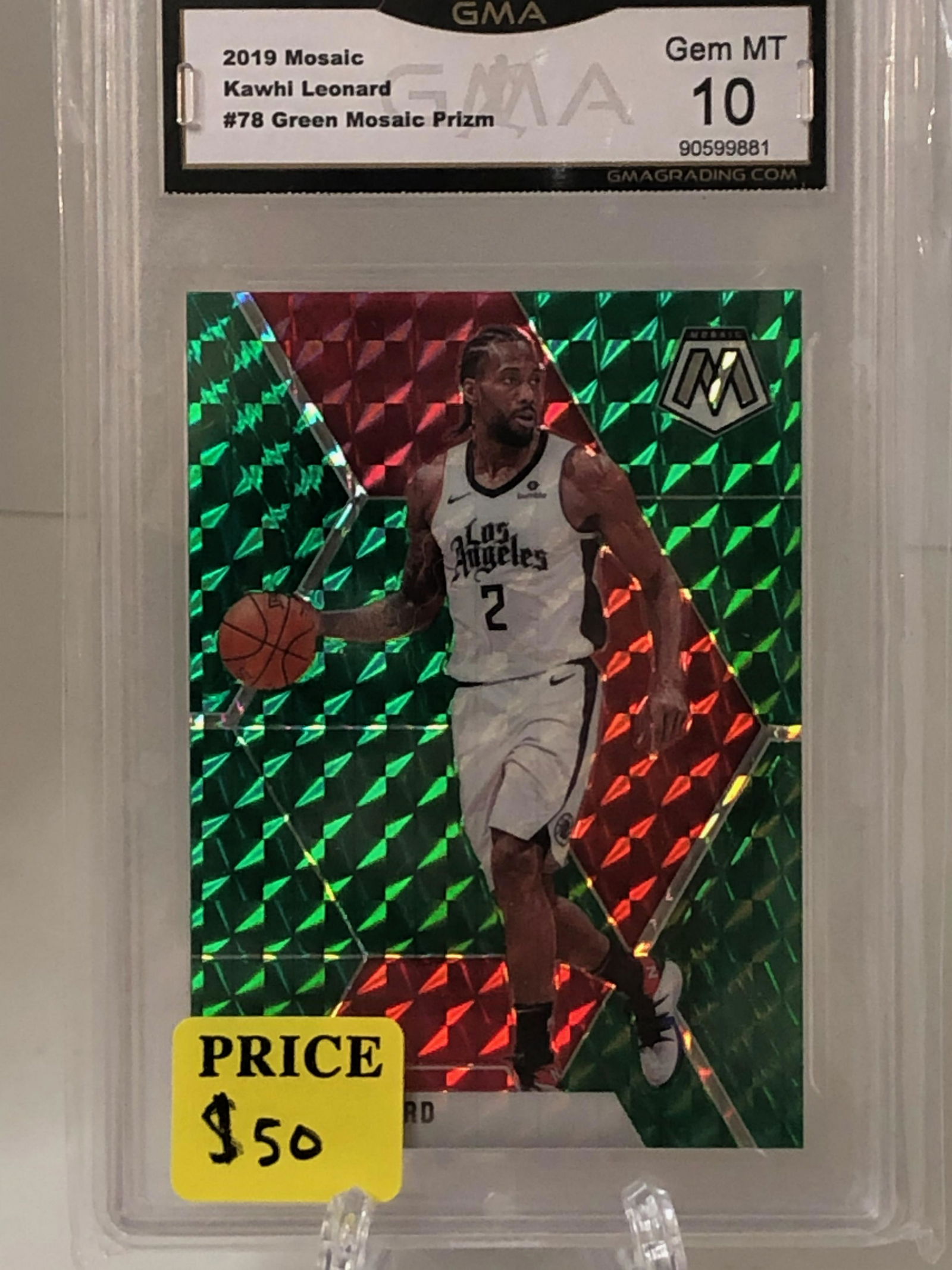 Kawhi Green Mosaic GMA 10 (1 of 1)