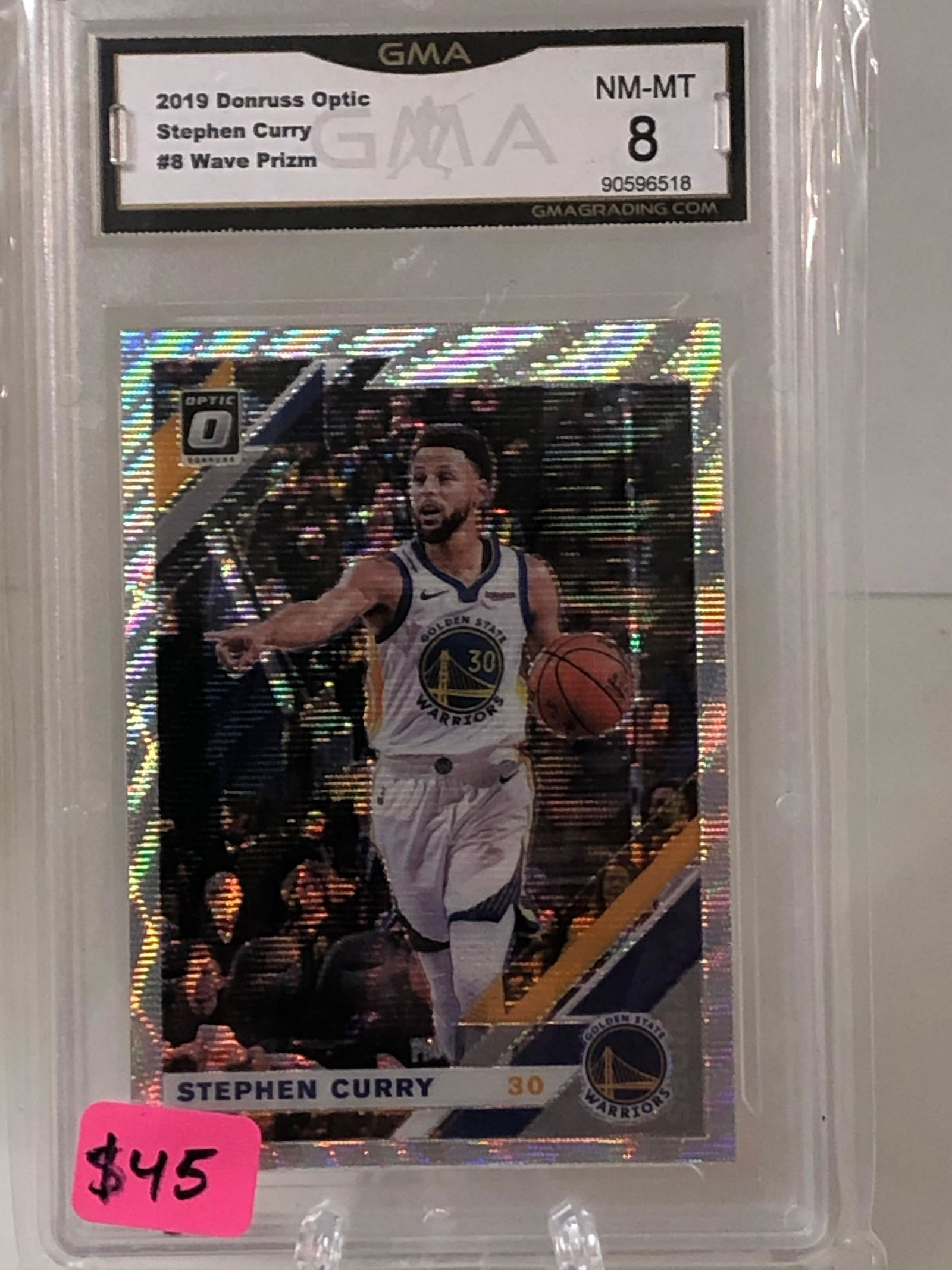 Stephen Curry Wave Prizm GMA 8 (1 of 1)