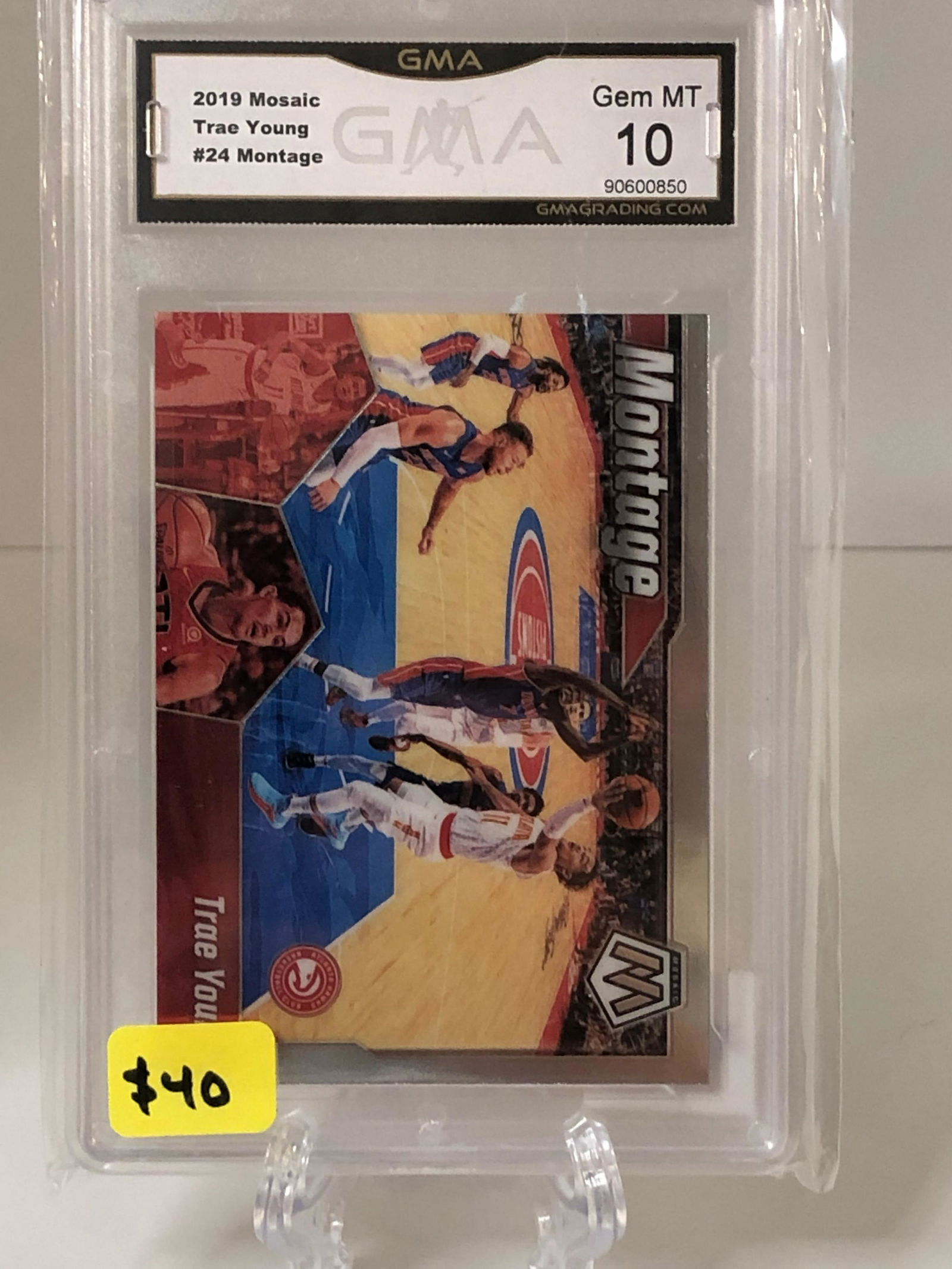 Trae Young Montage Prizm GMA 10 (1 of 1)
