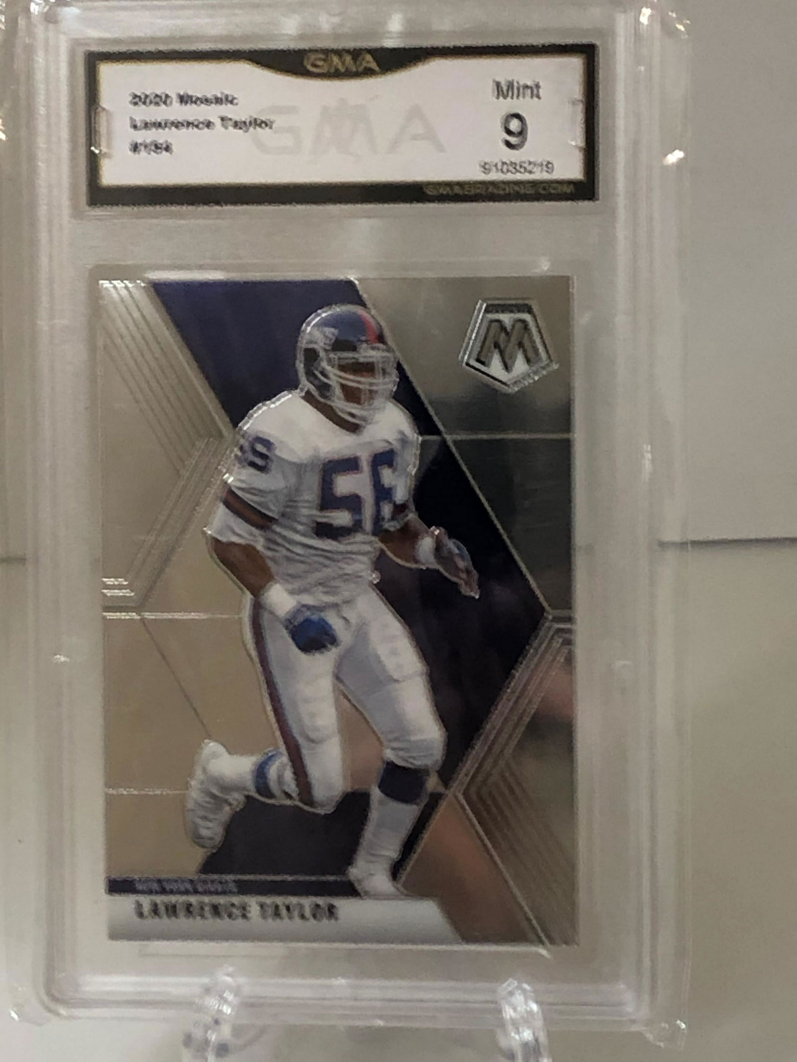 Lawrence Taylor Panini Mosaic GMA 9 (1 of 1)