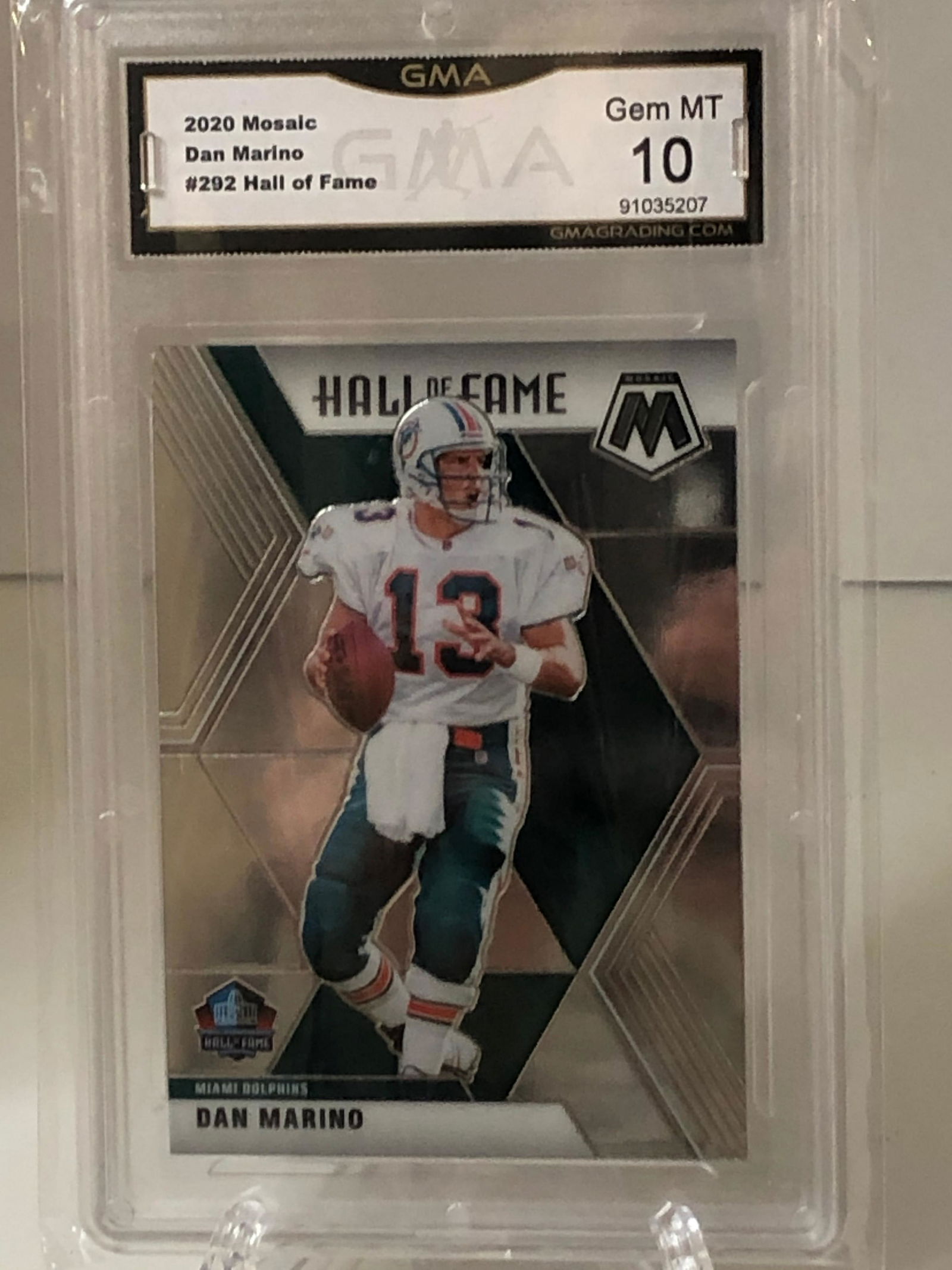 Dan Marino HOF Mosaic GMA 10 (1 of 1)