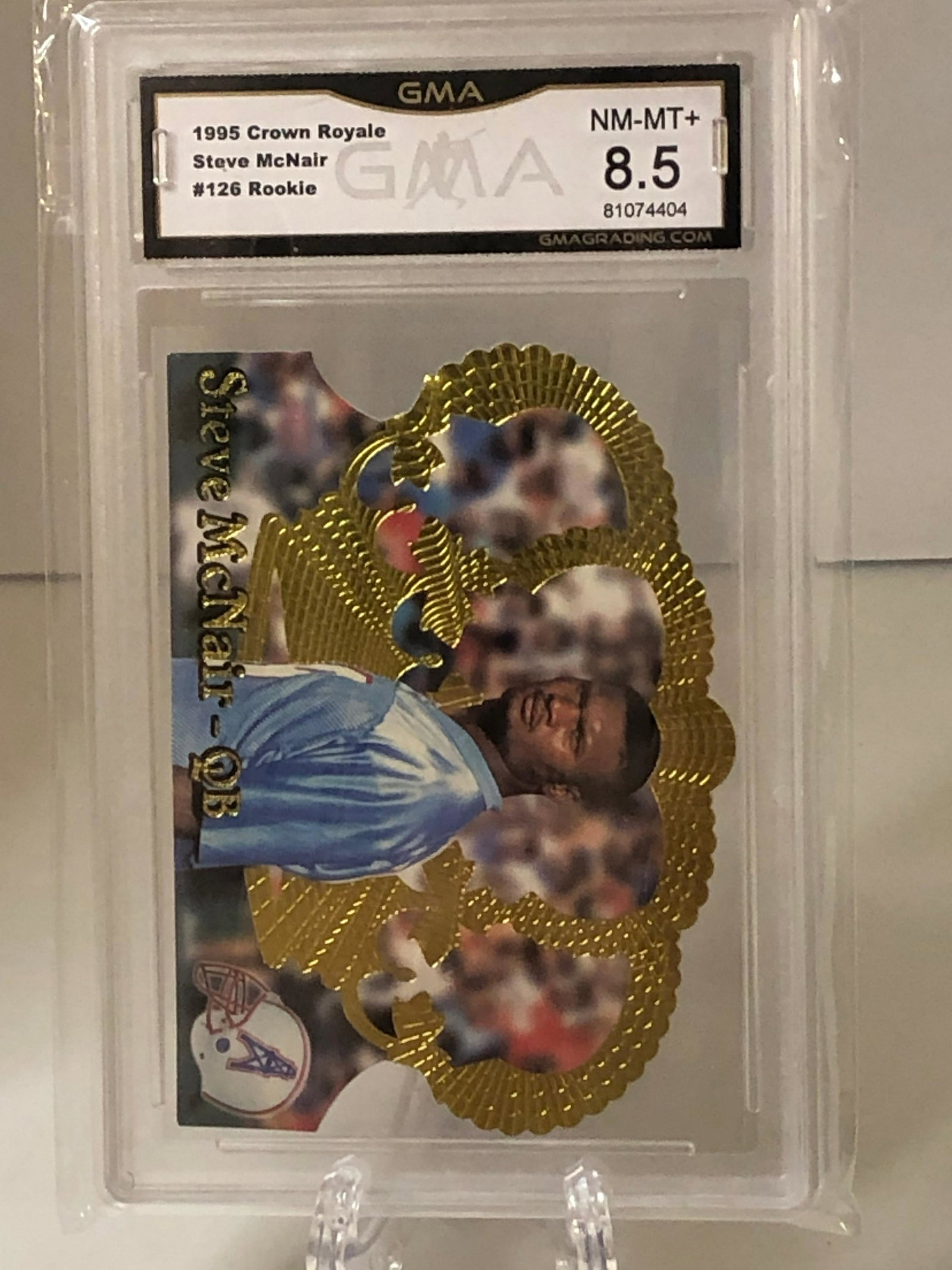 Steve McNair Rookie GMA 8.5: Steve McNair Rookie GMA 8.5