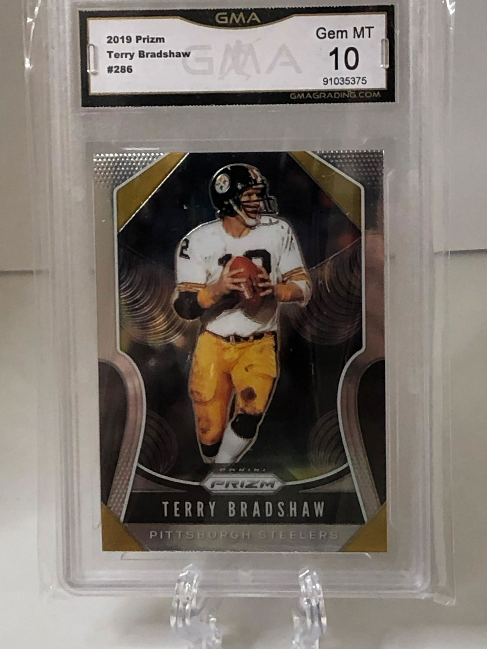 Terry Bradshaw Panini Prizm GMA 10 (1 of 1)