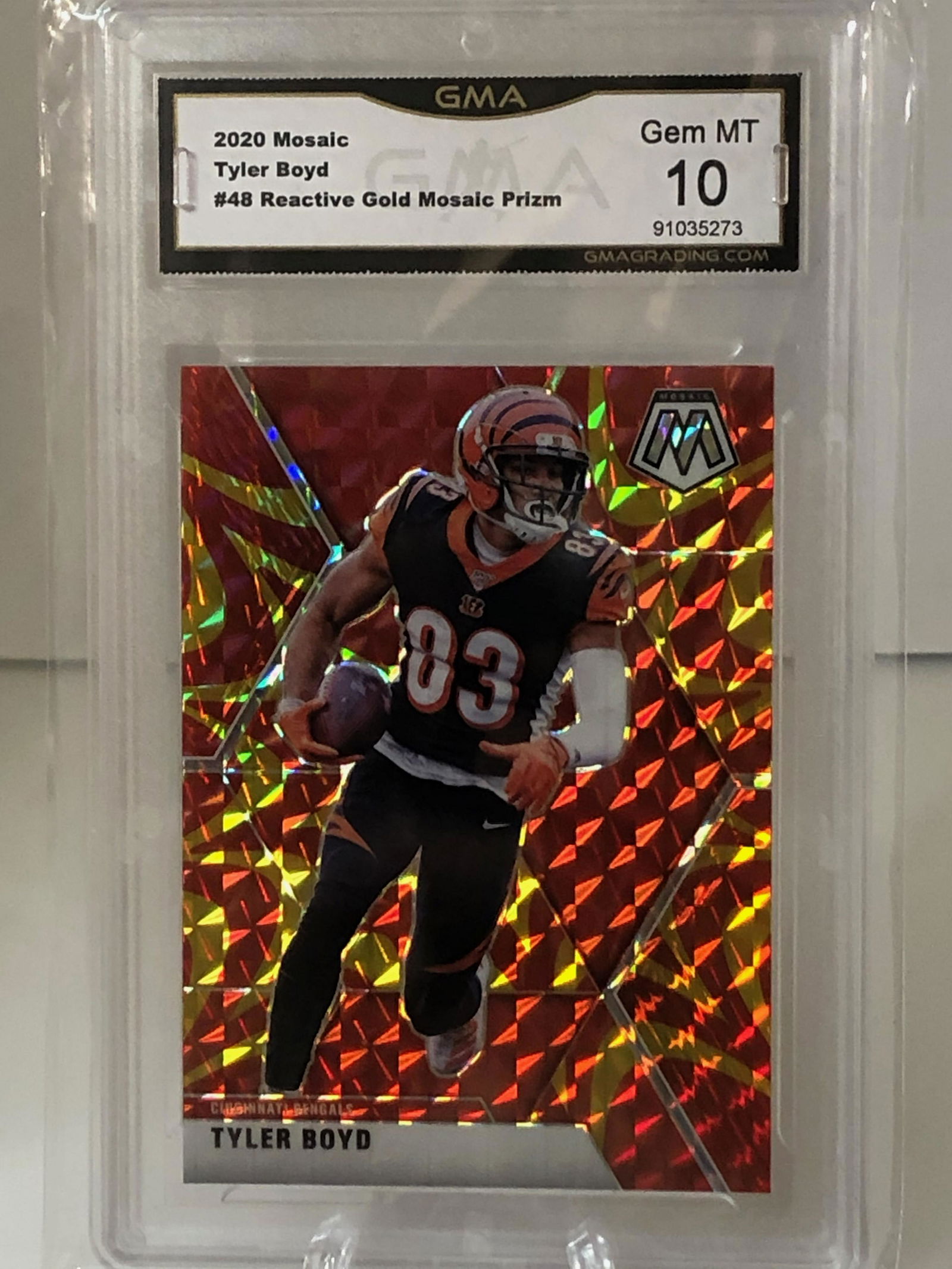 Tyler Boyd Reactive Gold Mosaic GMA 10 (1 of 1)