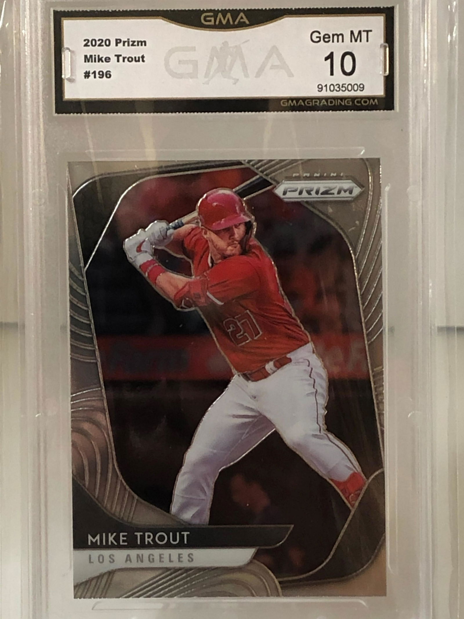 Mike Trout Panini Prizm GMA 10 (1 of 1)