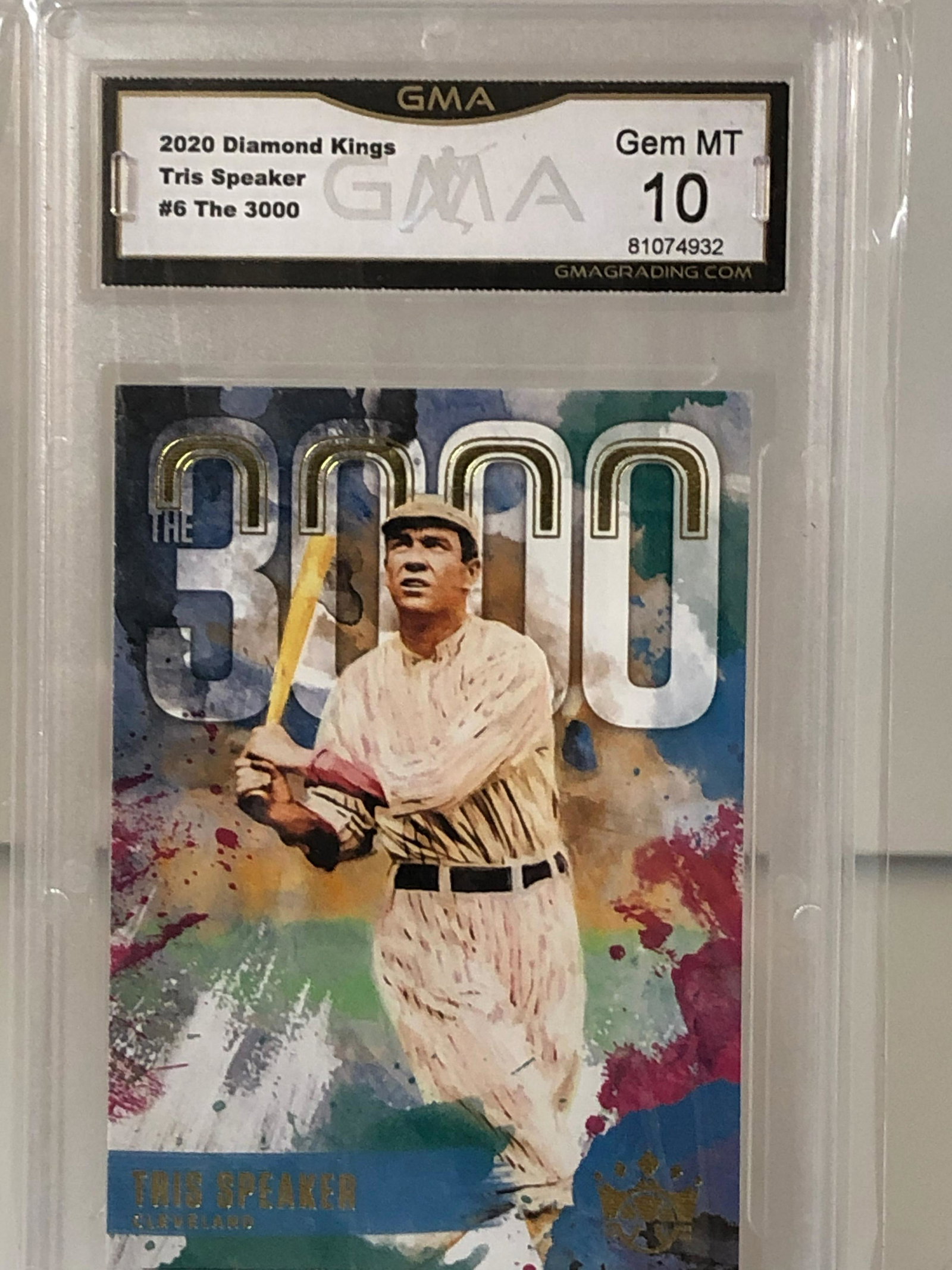 Tris Speaker Diamond Kings GMA 10: Tris Speaker Diamond Kings GMA 10