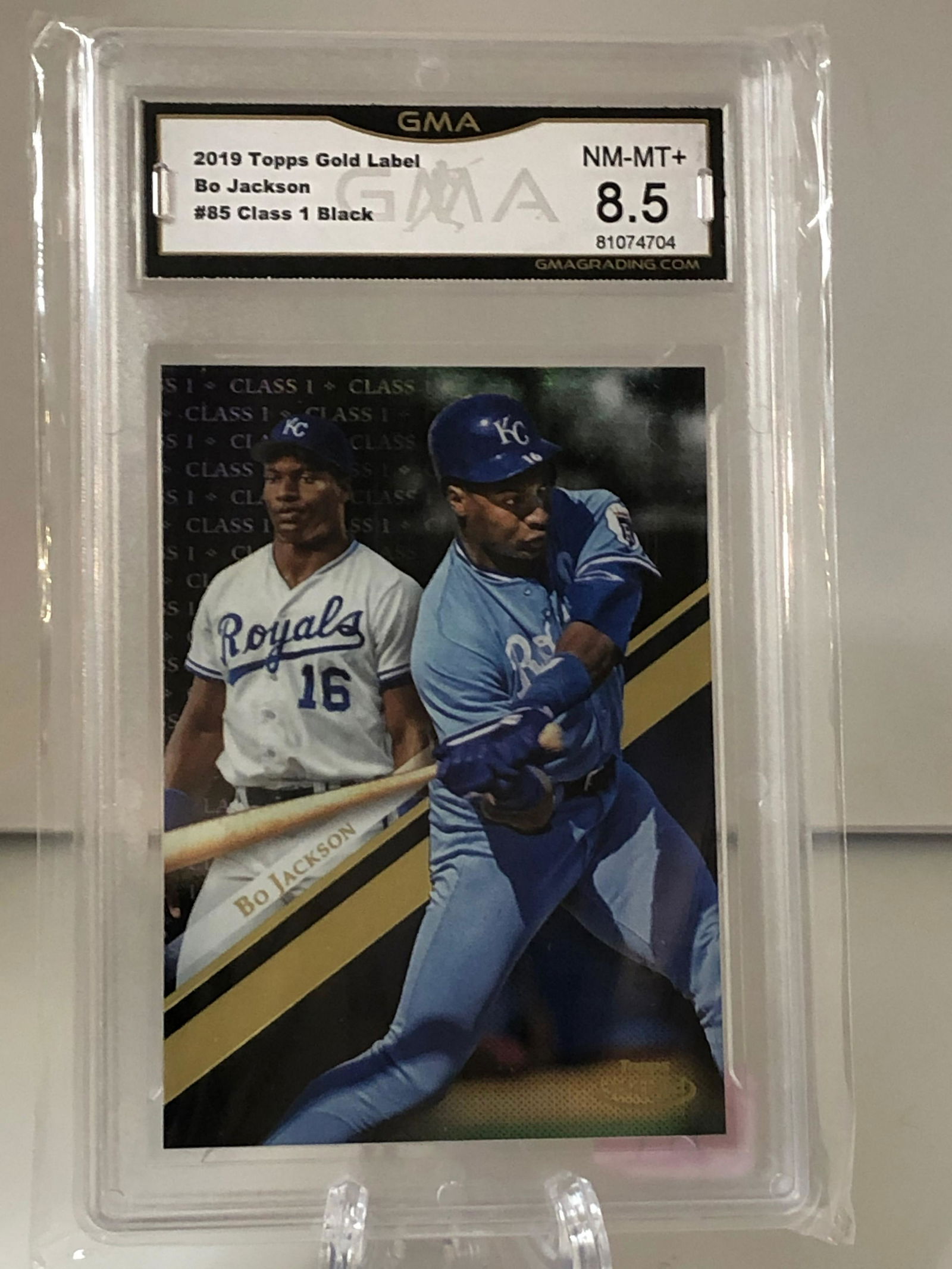 Bo Jackson Topps Gold Label Class 1 Black (1 of 1)