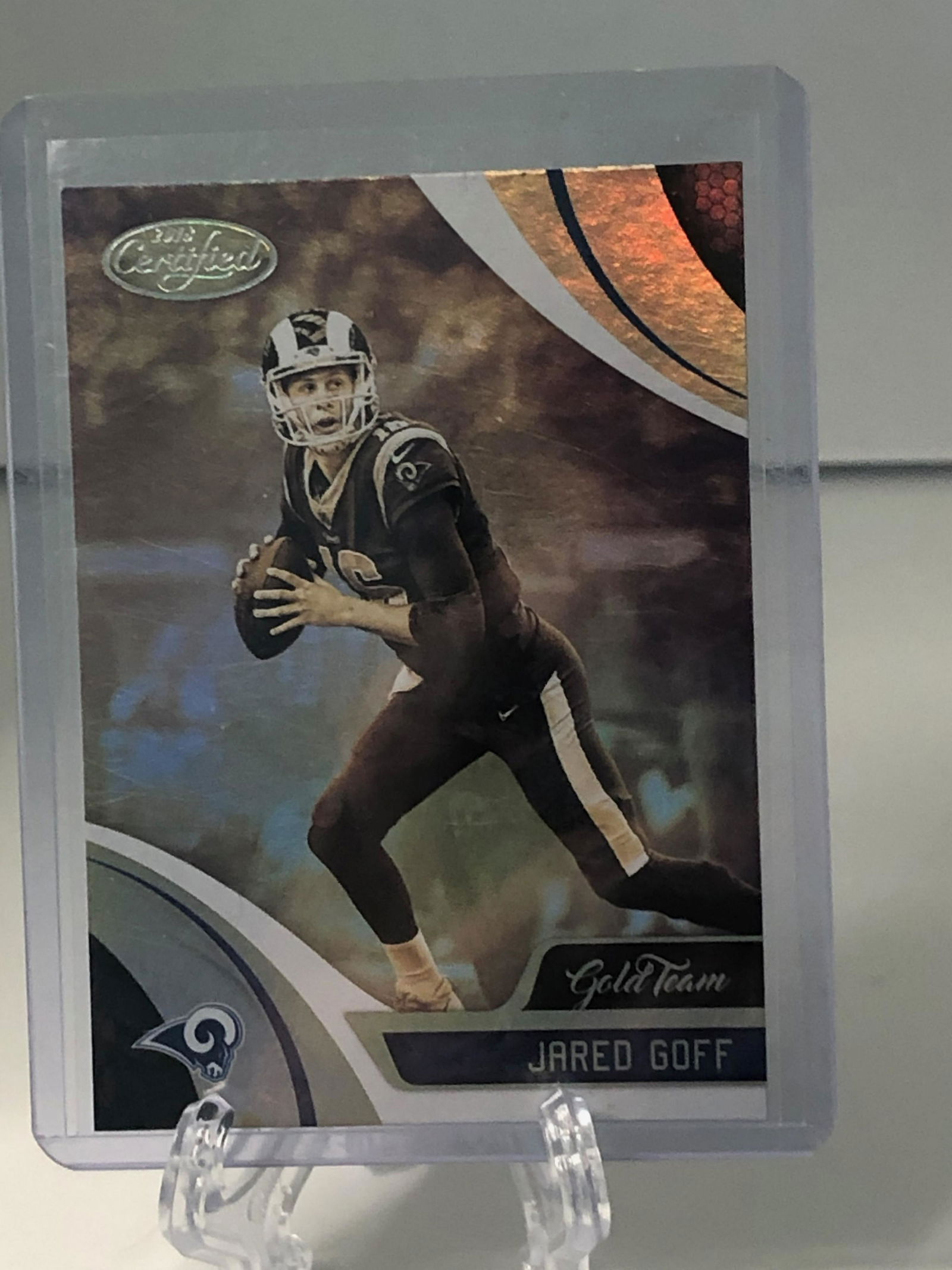 Jared Goff Certified Gold Team (1 of 1)