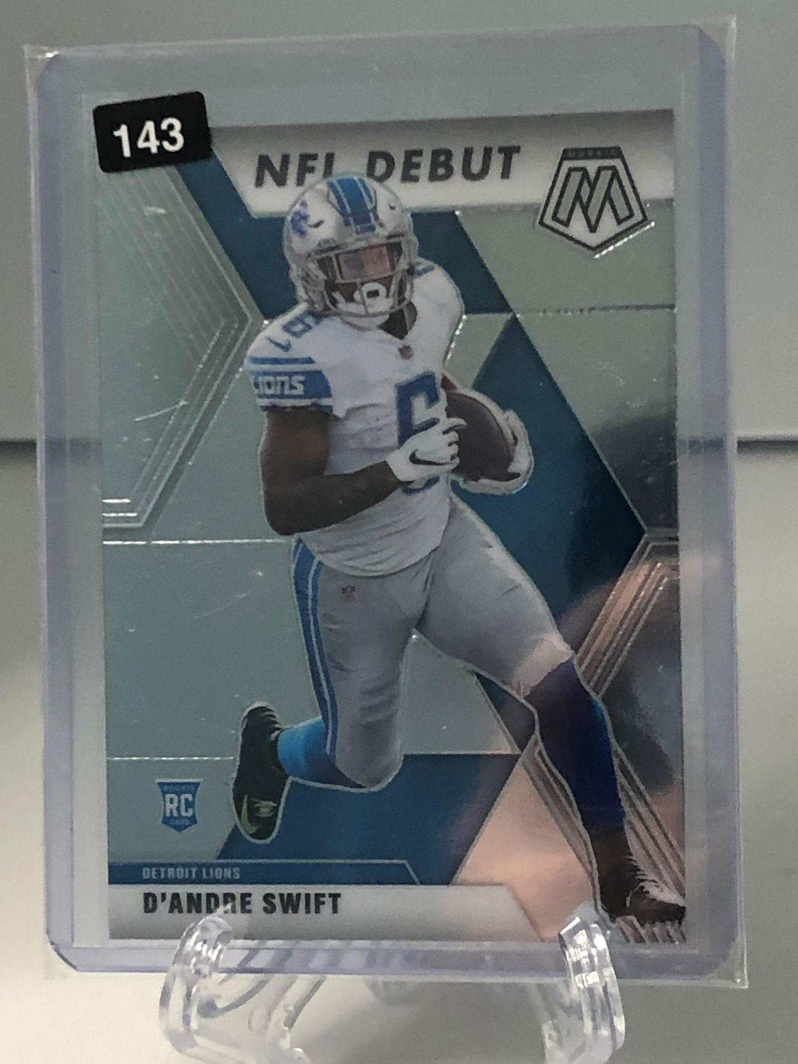 D'Andre Swift NFL Debut Mosaic Rookie (1 of 1)