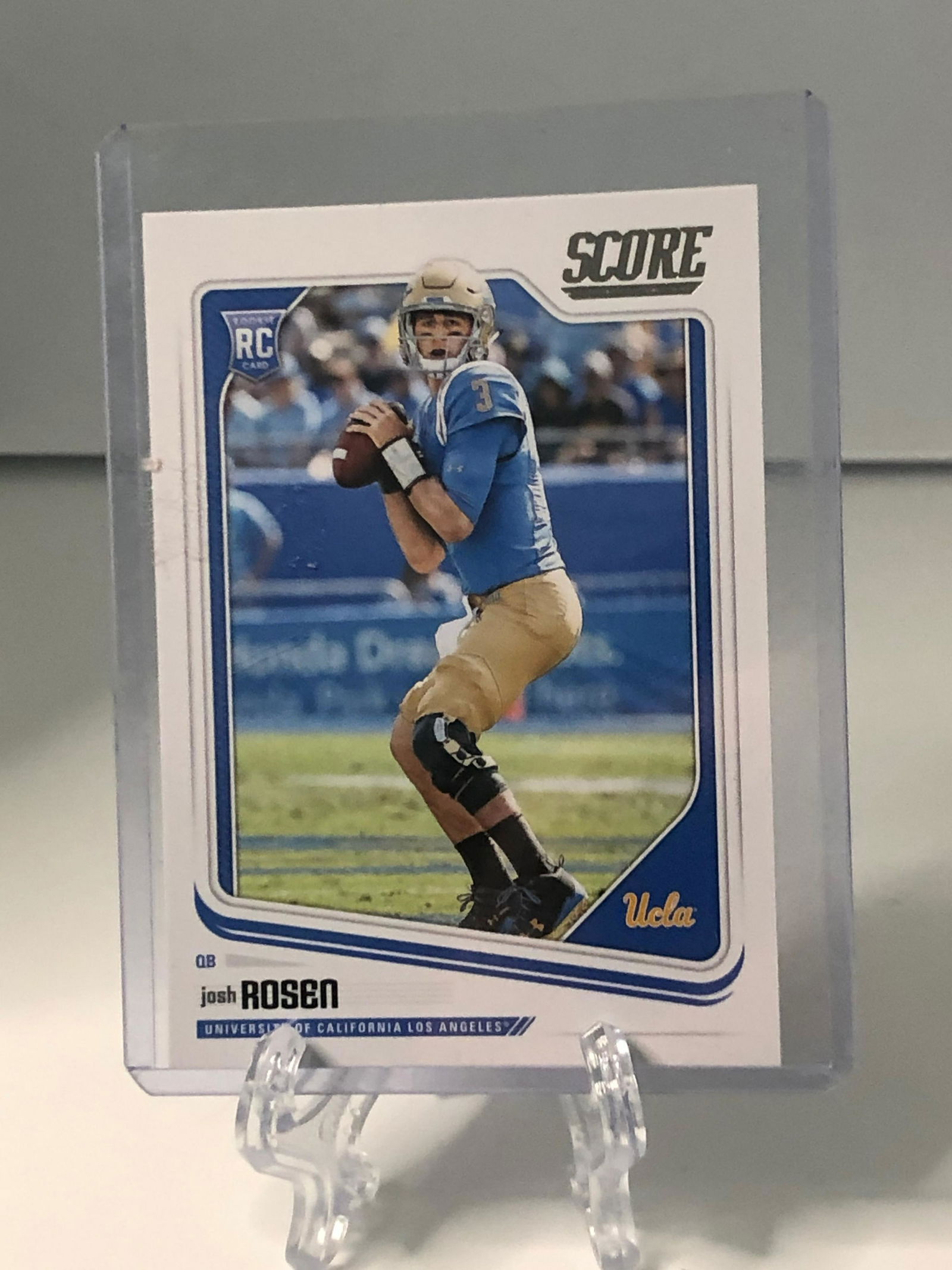Josh Rosen Score Rookie (1 of 1)