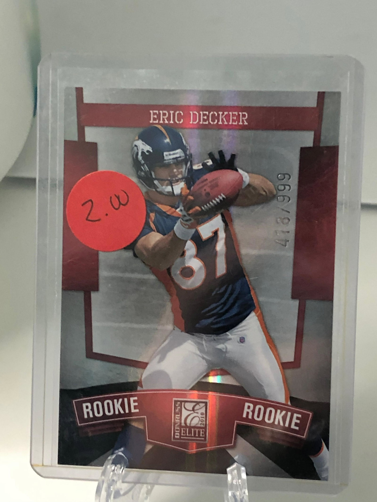 Eric Decker Elite Rookie: Eric Decker Elite Rookie