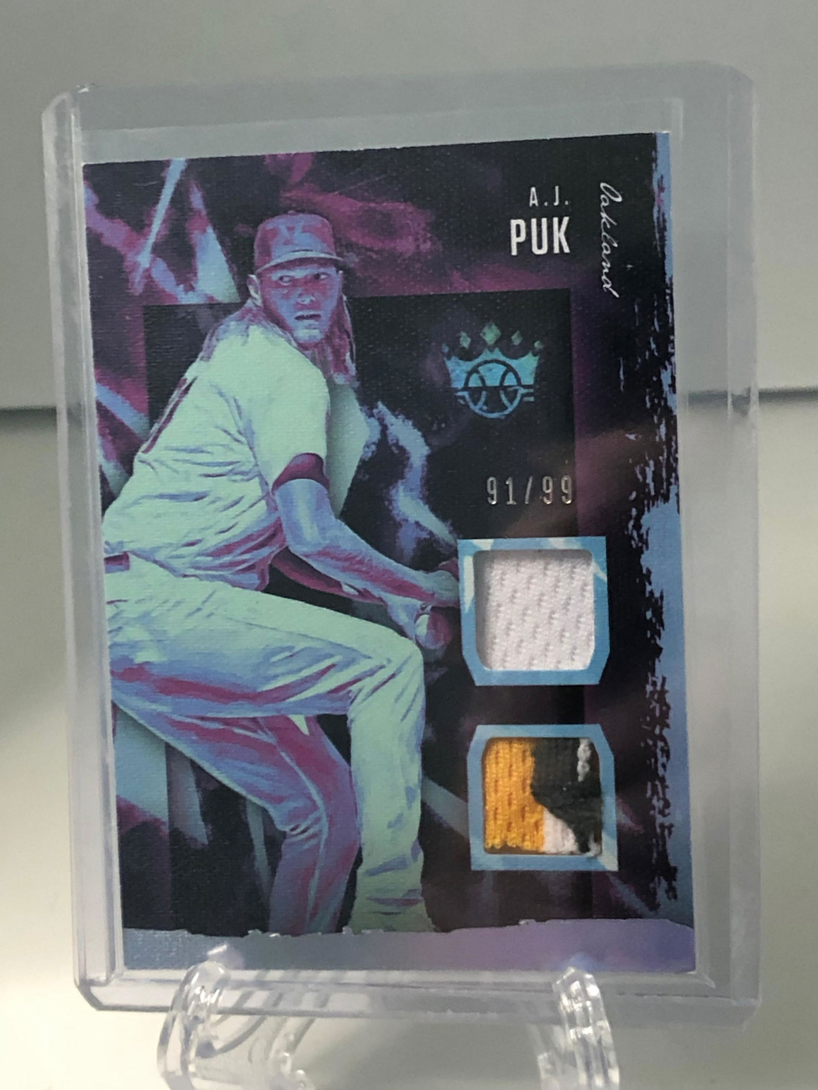 AJ Puk Relic Rookie ( 91 of 99) (1 of 1)