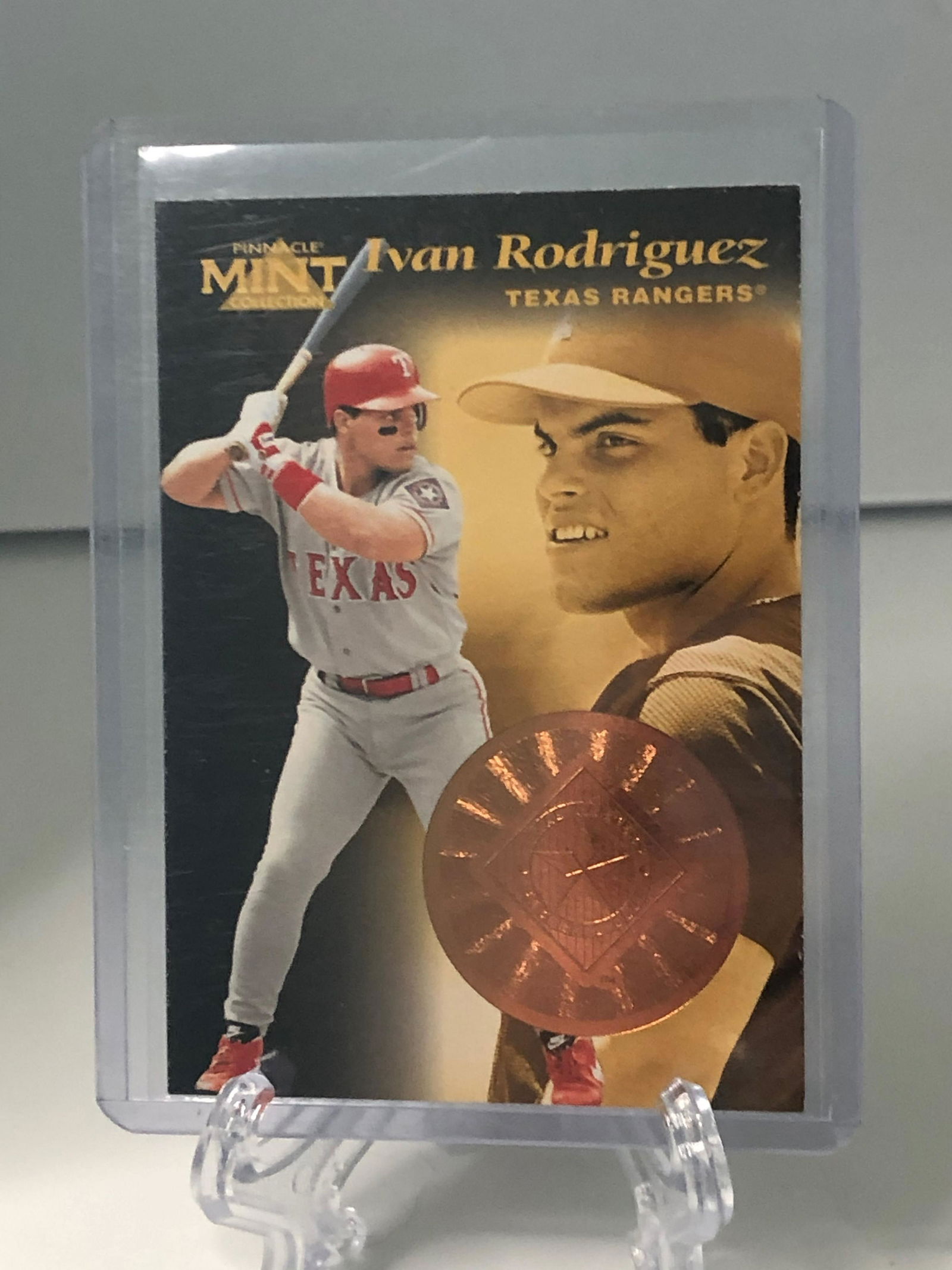Ivan Rodriguez Pinnacle Mint Relic (1 of 1)