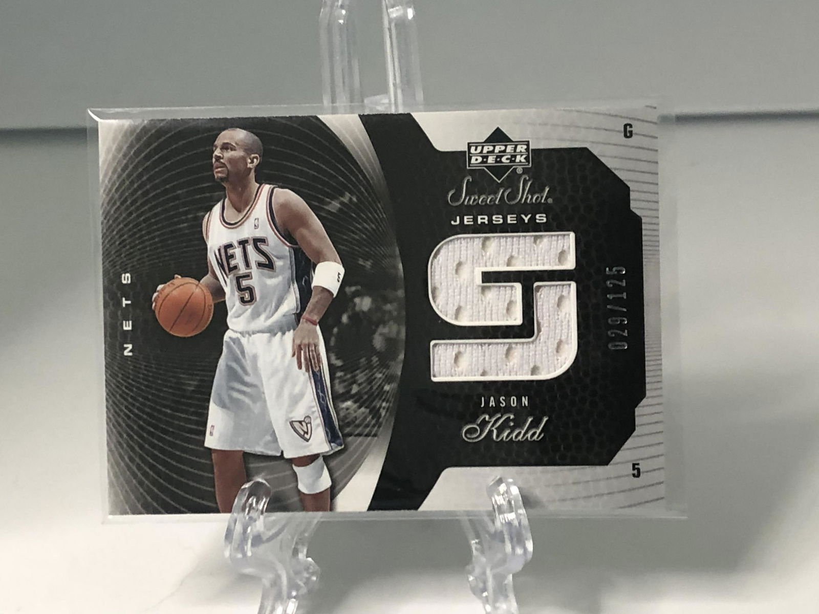 Jason Kidd Upper Deck Relic (29 of 125) (1 of 1)