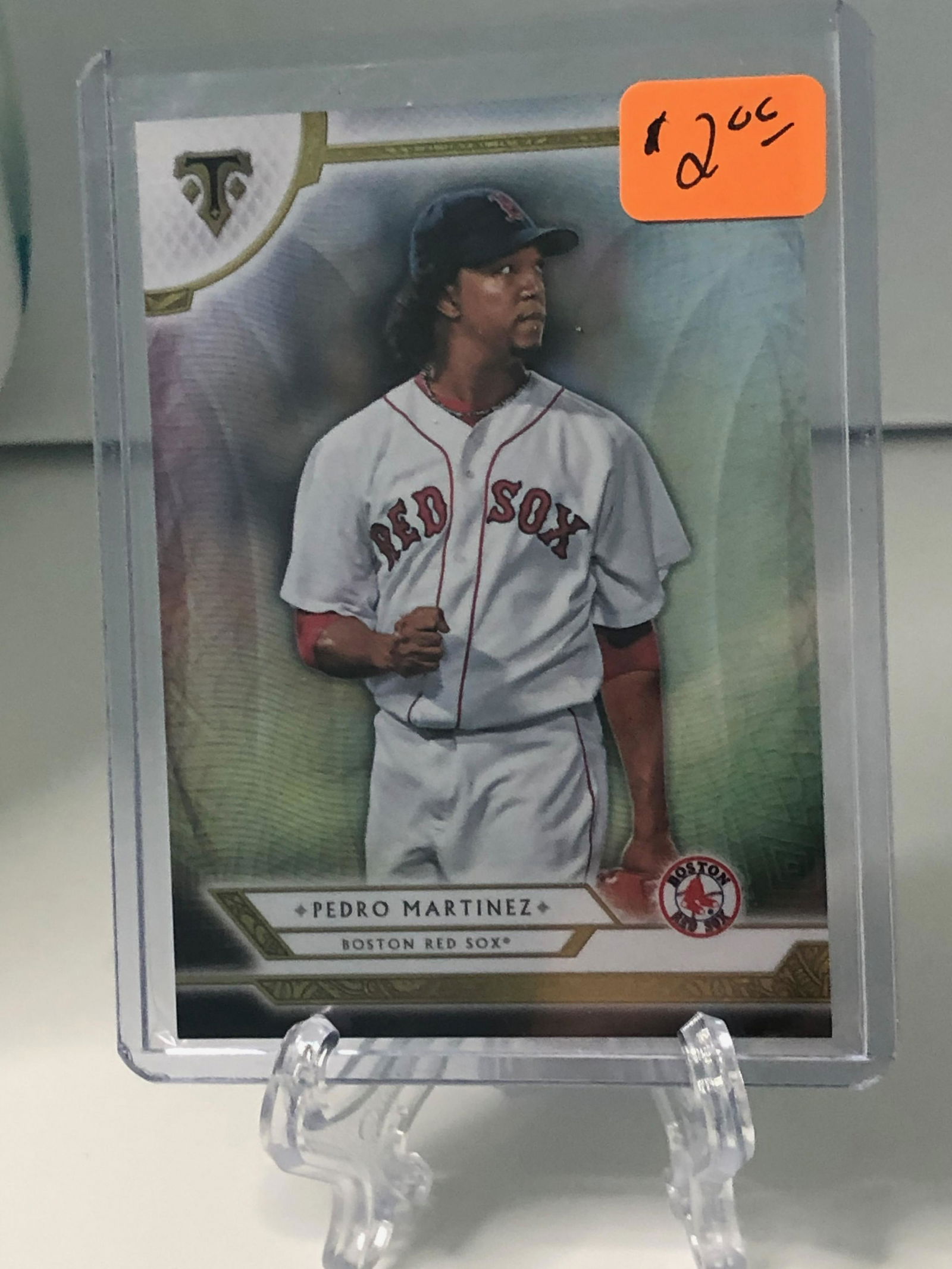 Pedro Martinez Topps Baseball Card (1 of 1)