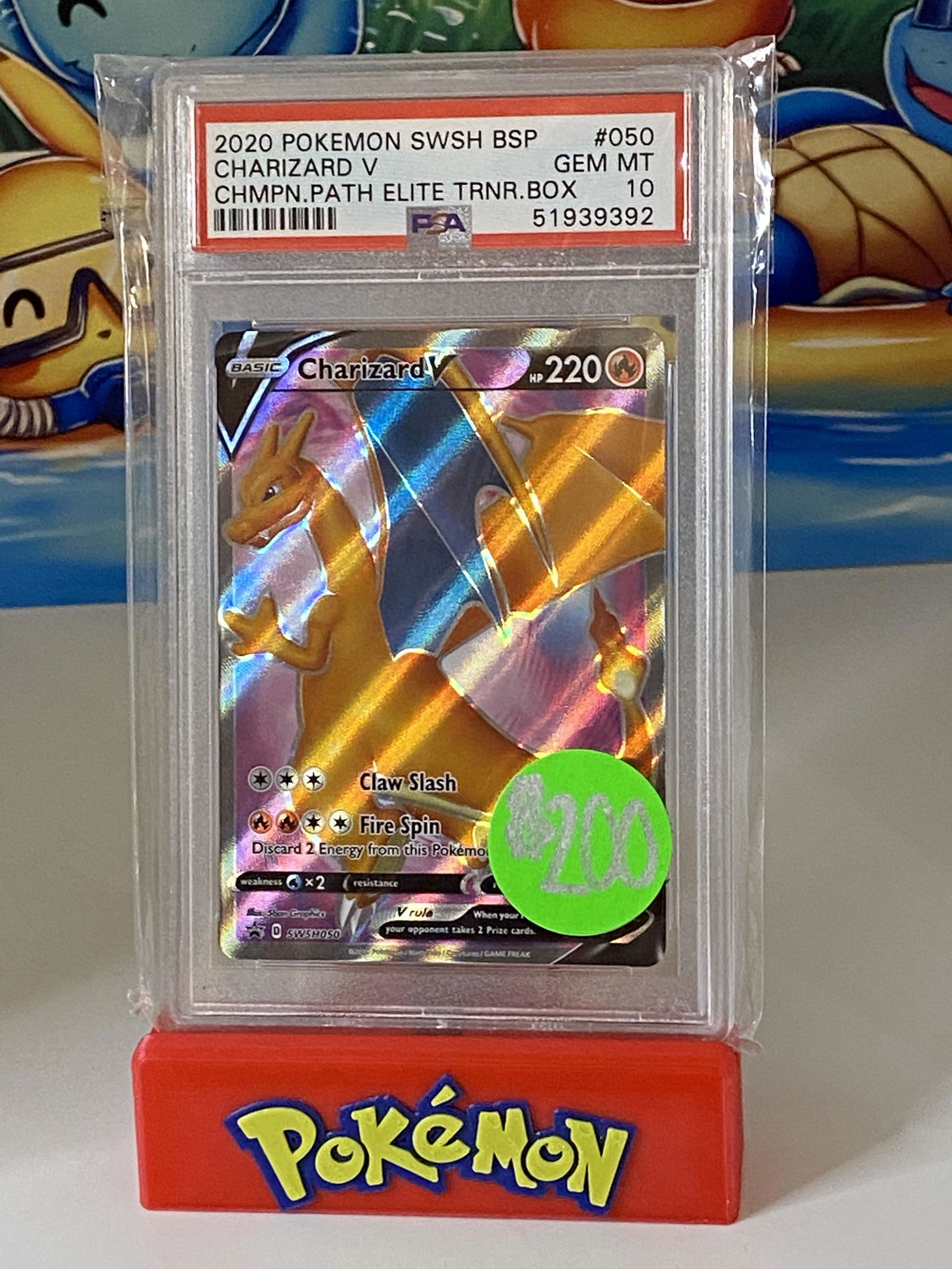 Charizard V Champions Path Promo PSA 10 (1 of 1)