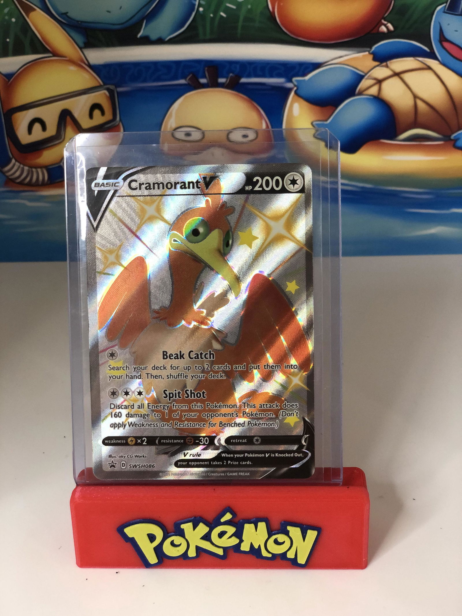 Shiny Cramorant V Full Art (1 of 1)